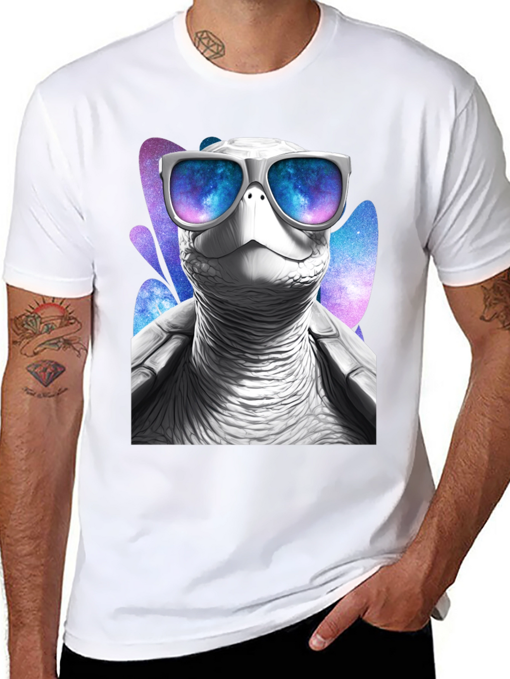 Cool Turtle Graphic Tee