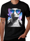 Cool Turtle Graphic Tee