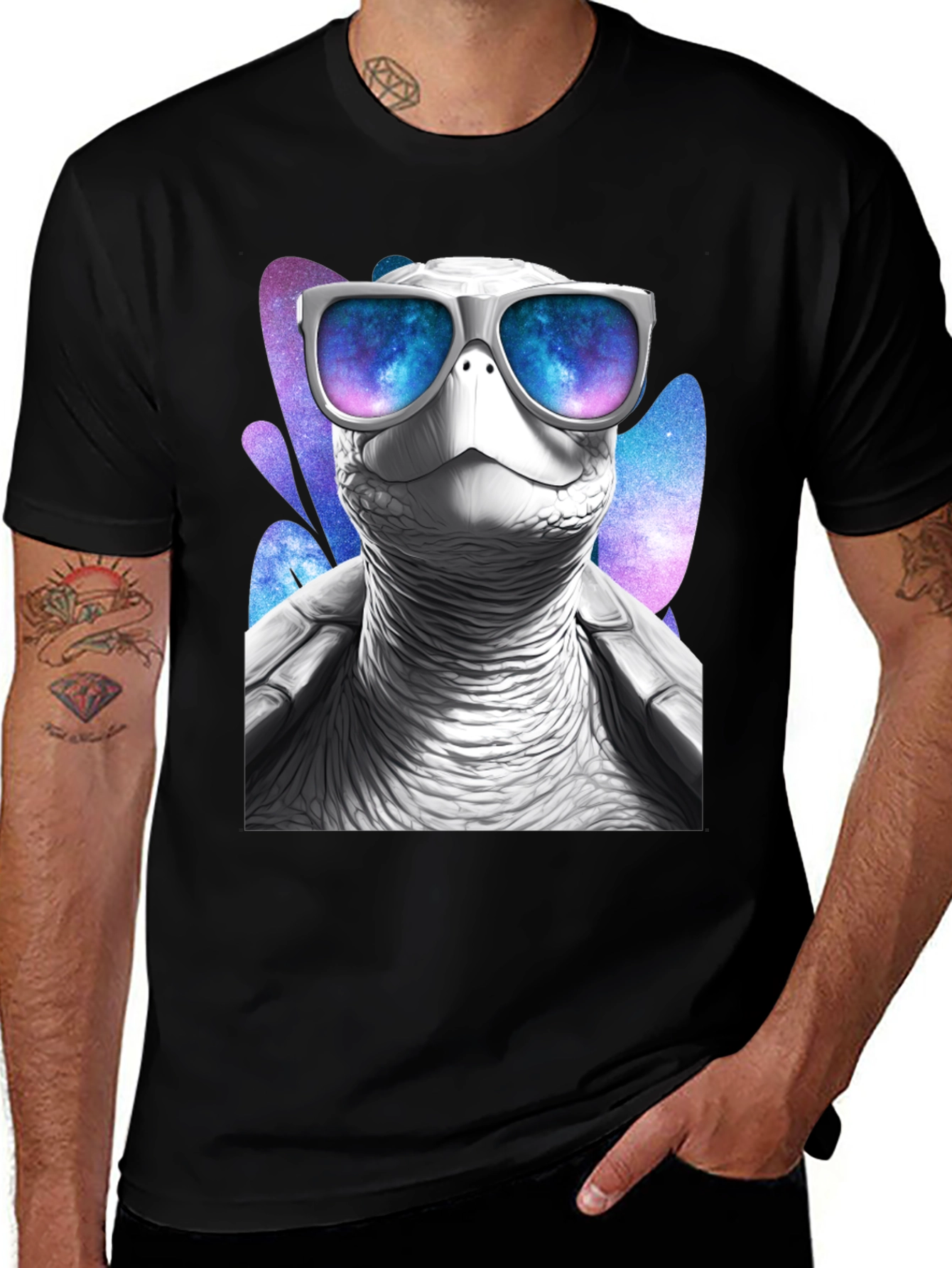 Cool Turtle Graphic Tee