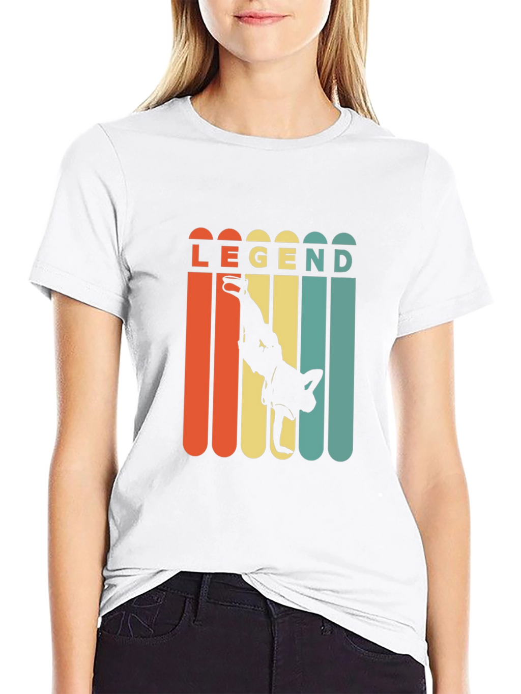 Legend Retro Style Breakdance Black T-Shirt