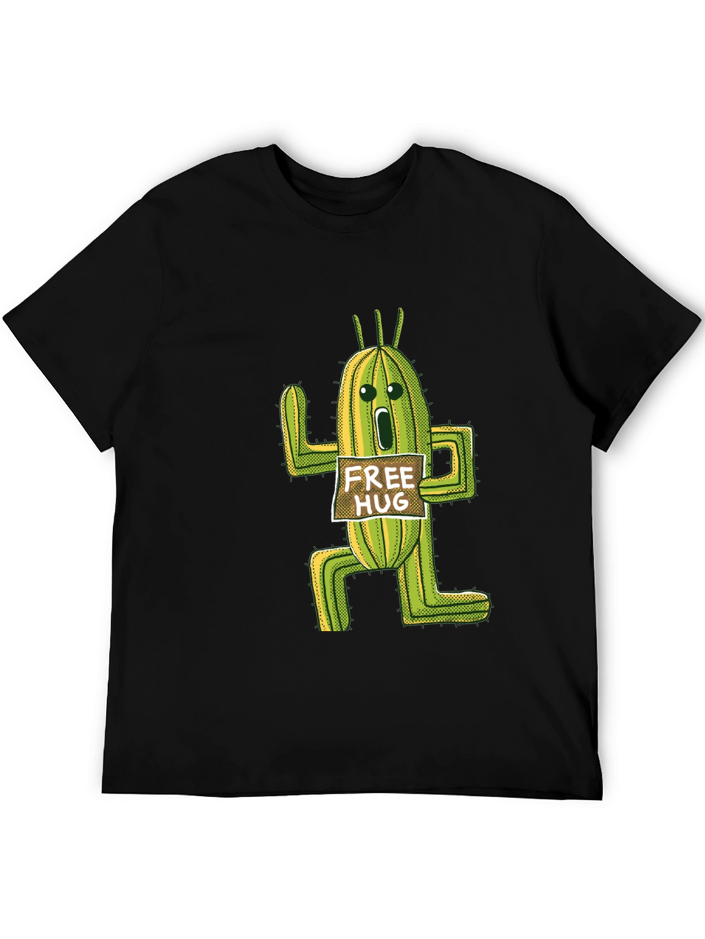 Cactus Free Hug T-Shirt - Funny Graphic Tee