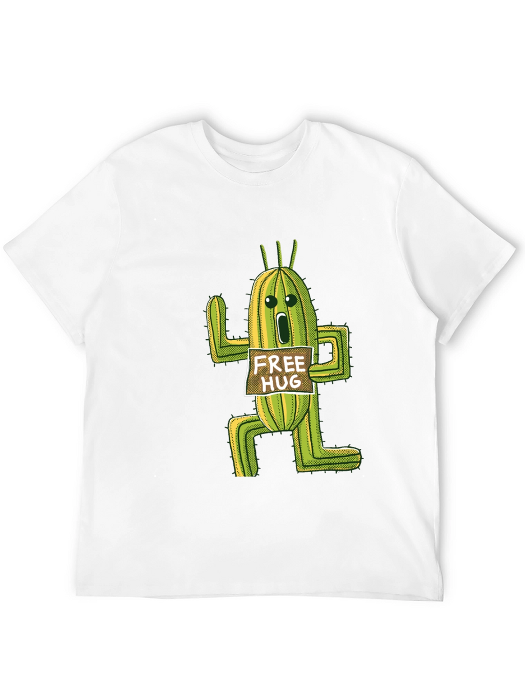 Cactus Free Hug T-Shirt - Funny Graphic Tee