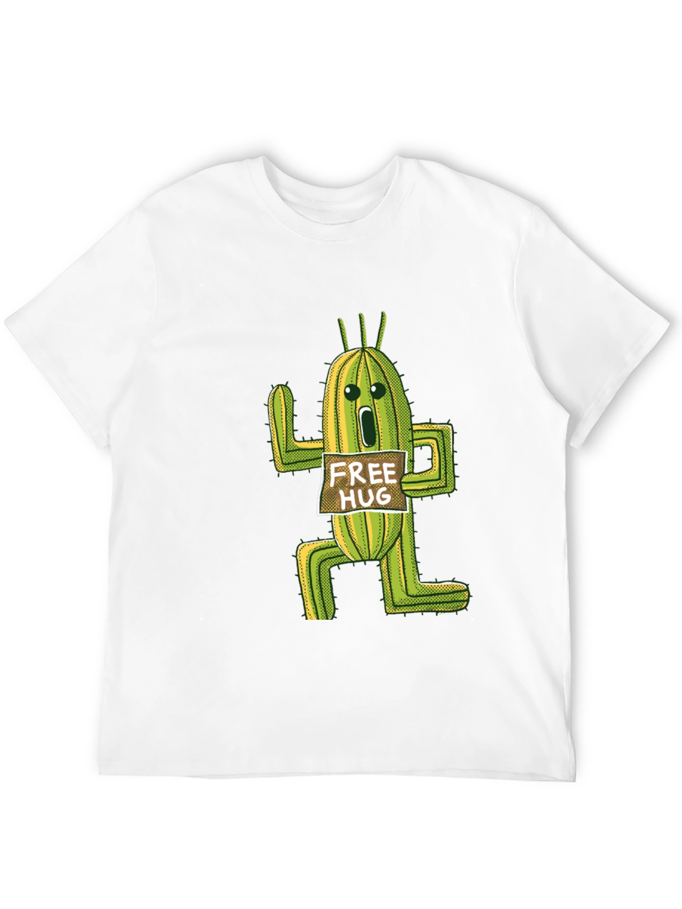 Cactus Free Hug T-Shirt - Funny Graphic Tee