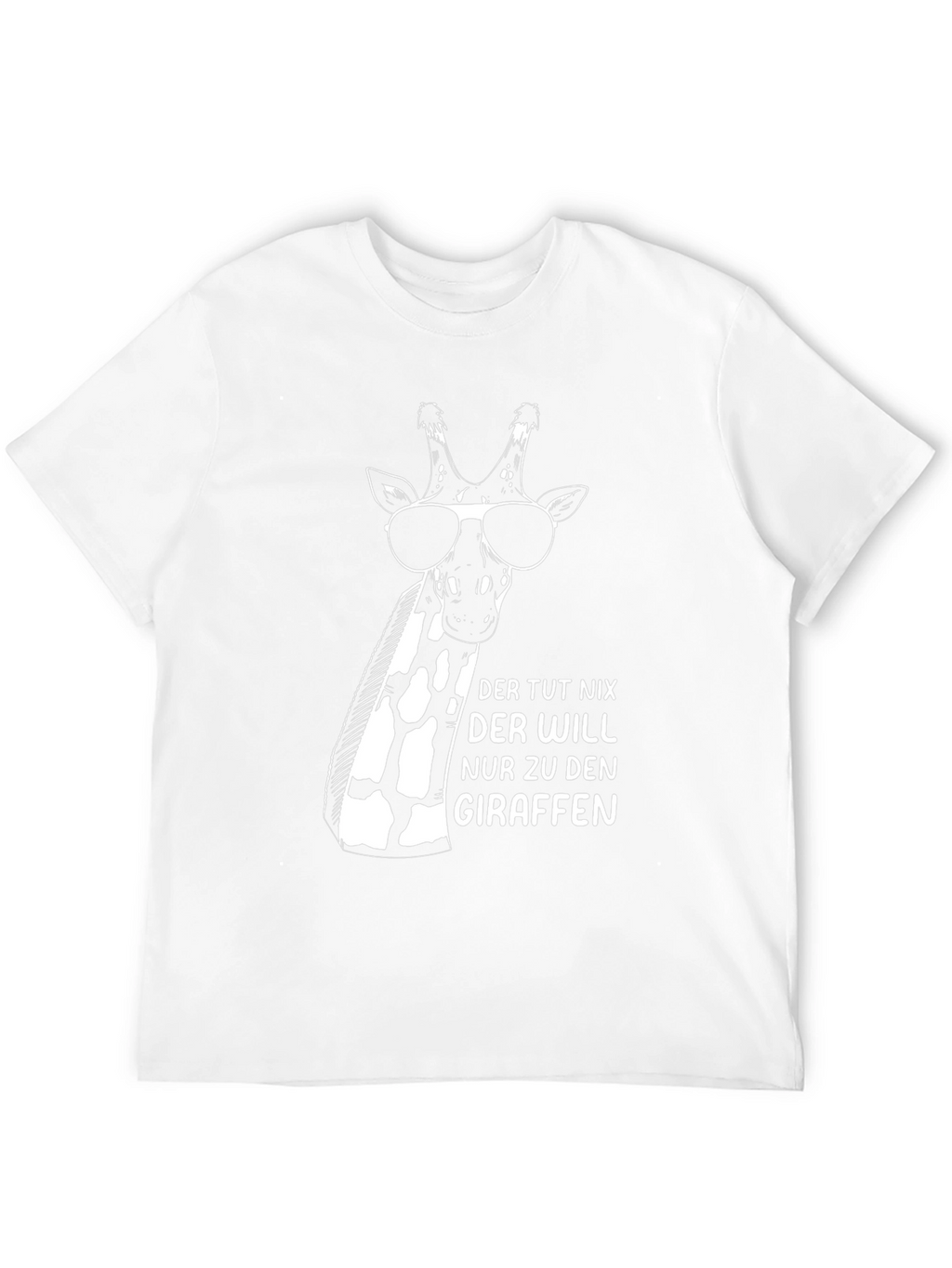 Cool Giraffe T-Shirt - Der Tut Nix