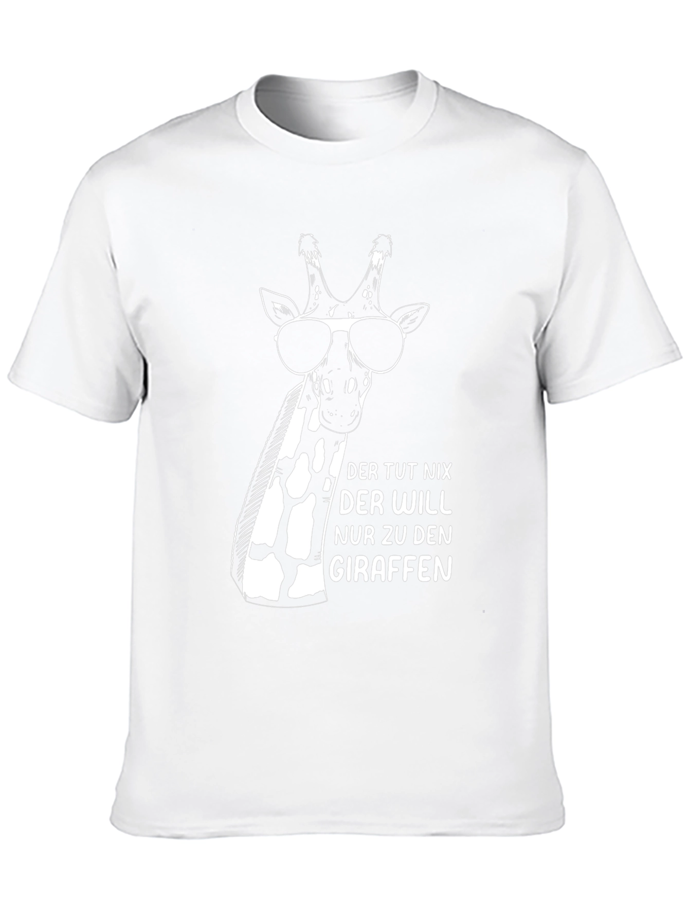 Cool Giraffe T-Shirt - Der Tut Nix
