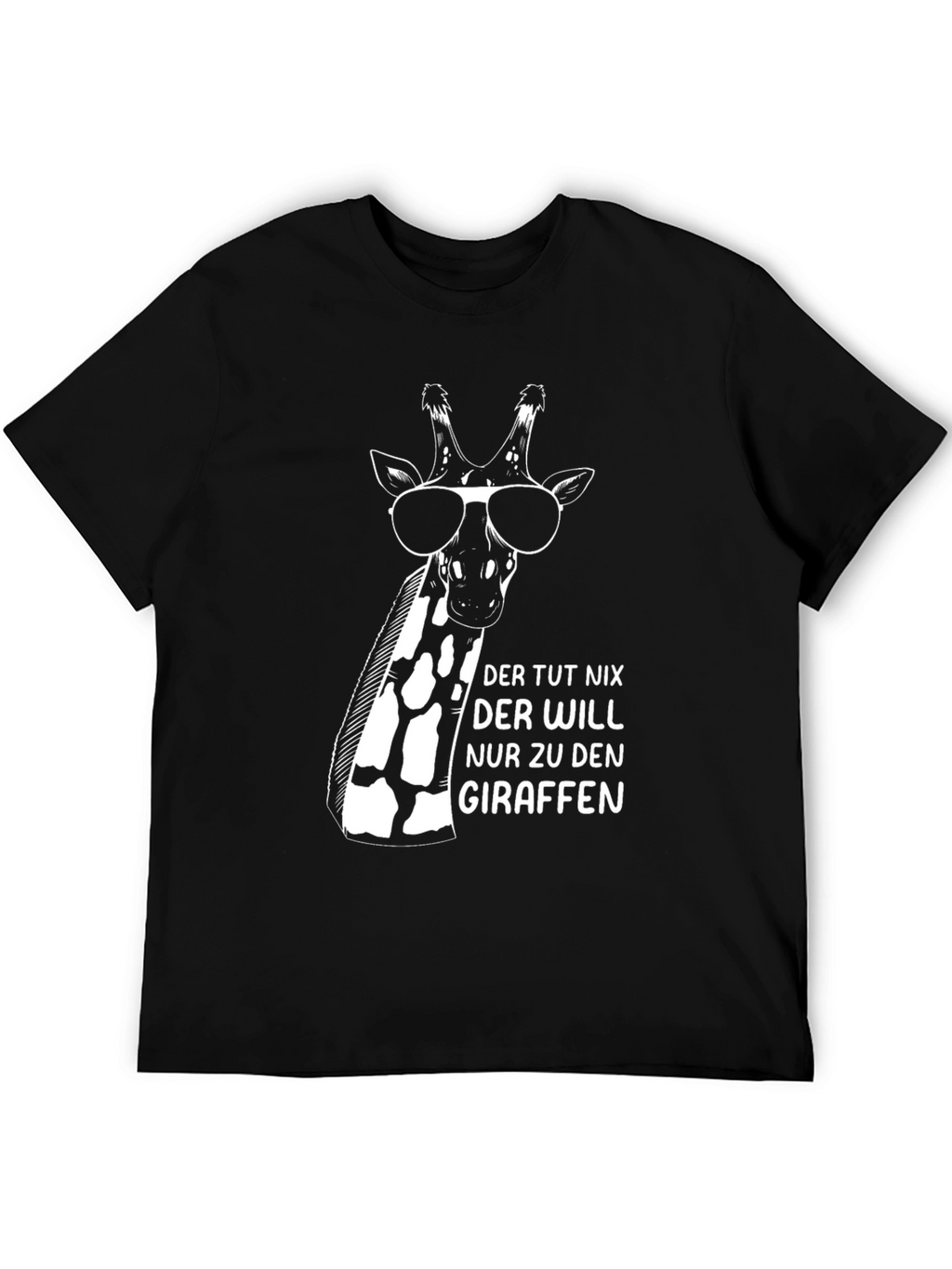 Cool Giraffe T-Shirt - Der Tut Nix