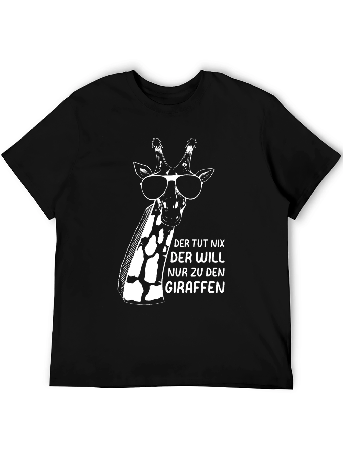 Cool Giraffe T-Shirt - Der Tut Nix
