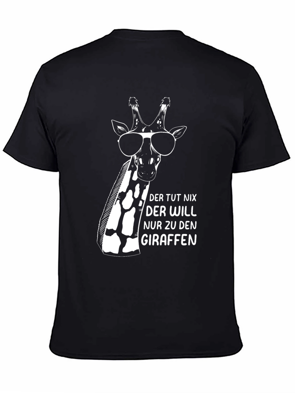 Cool Giraffe T-Shirt - Der Tut Nix