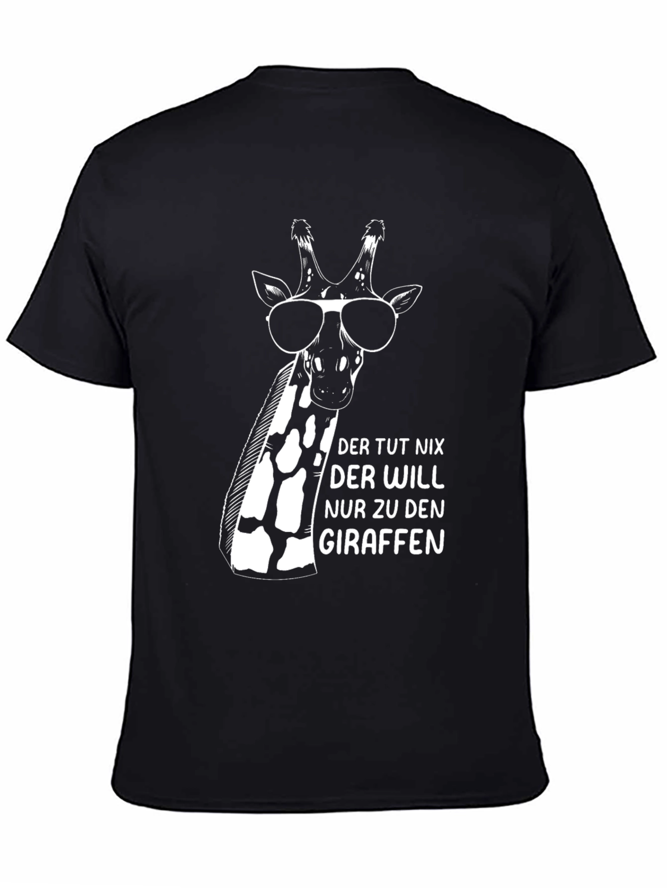 Cool Giraffe T-Shirt - Der Tut Nix