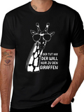 Cool Giraffe T-Shirt - Der Tut Nix