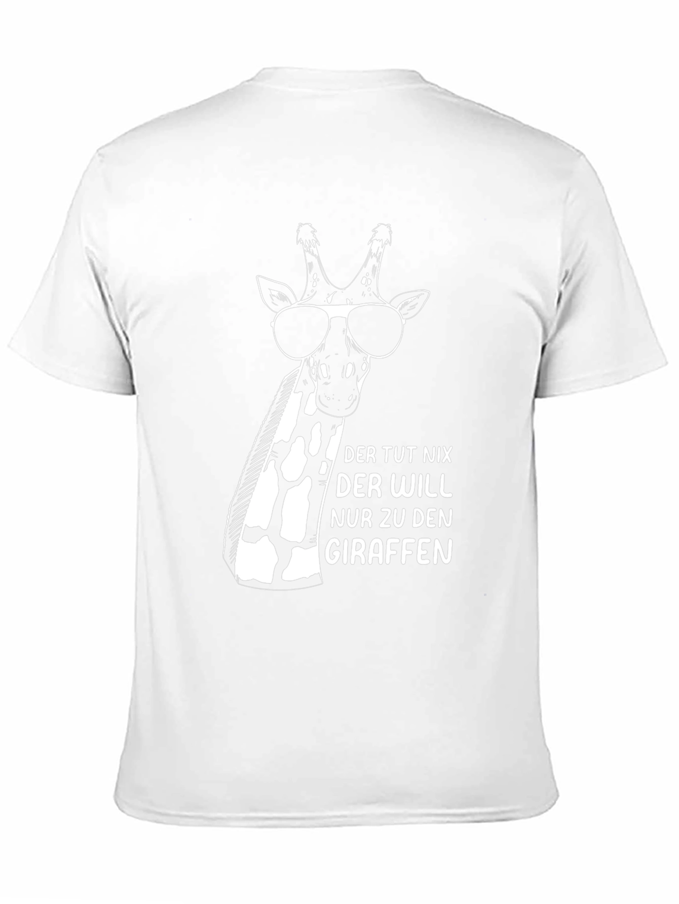 Cool Giraffe T-Shirt - Der Tut Nix