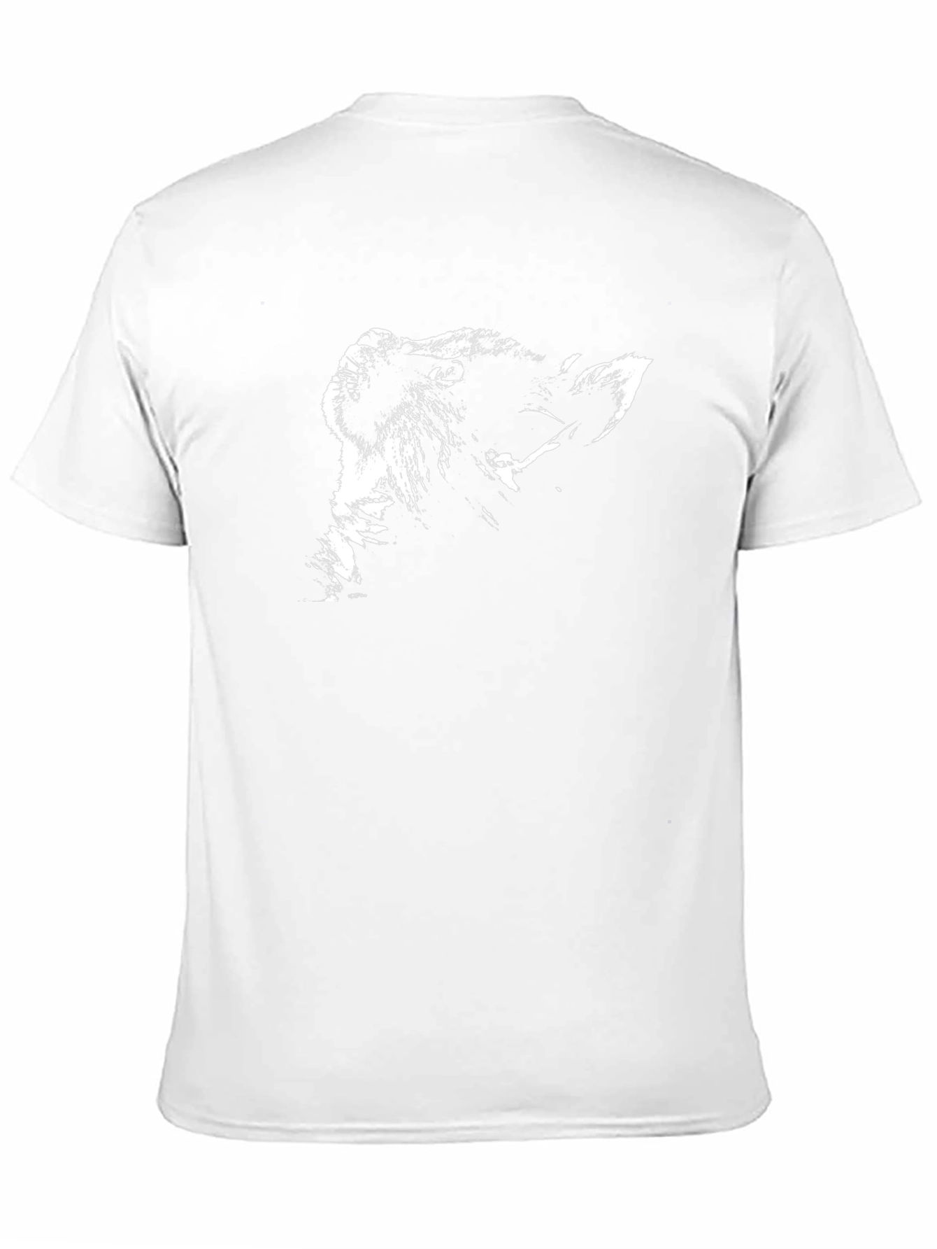 Lion Graphic Black T-Shirt