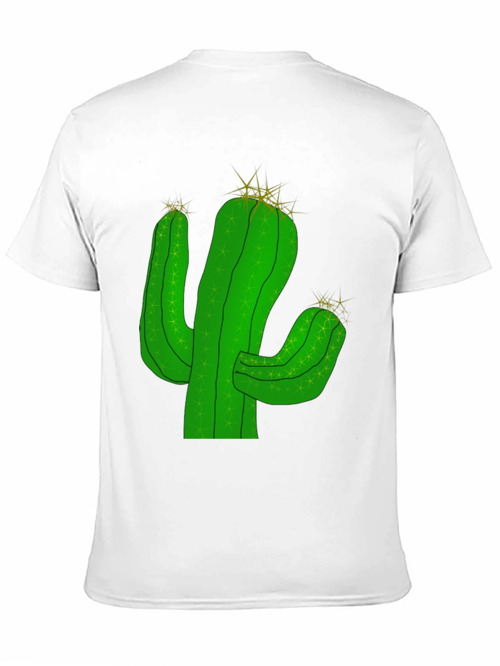 Cactus Graphic T-Shirt - Black