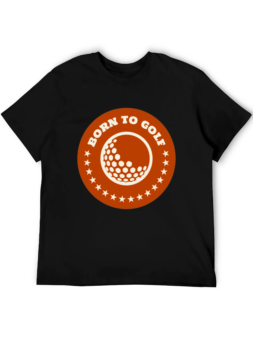Born to Golf Graphic Tee - Black