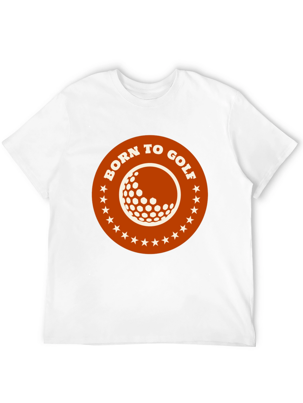 Born to Golf Graphic Tee - Black