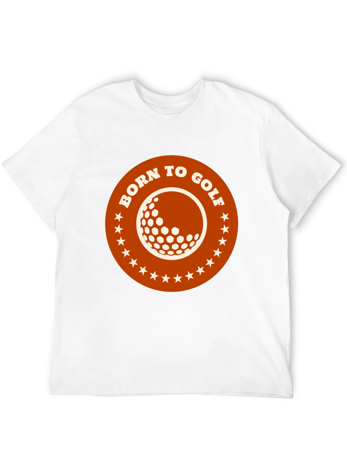 Born to Golf Graphic Tee - Black