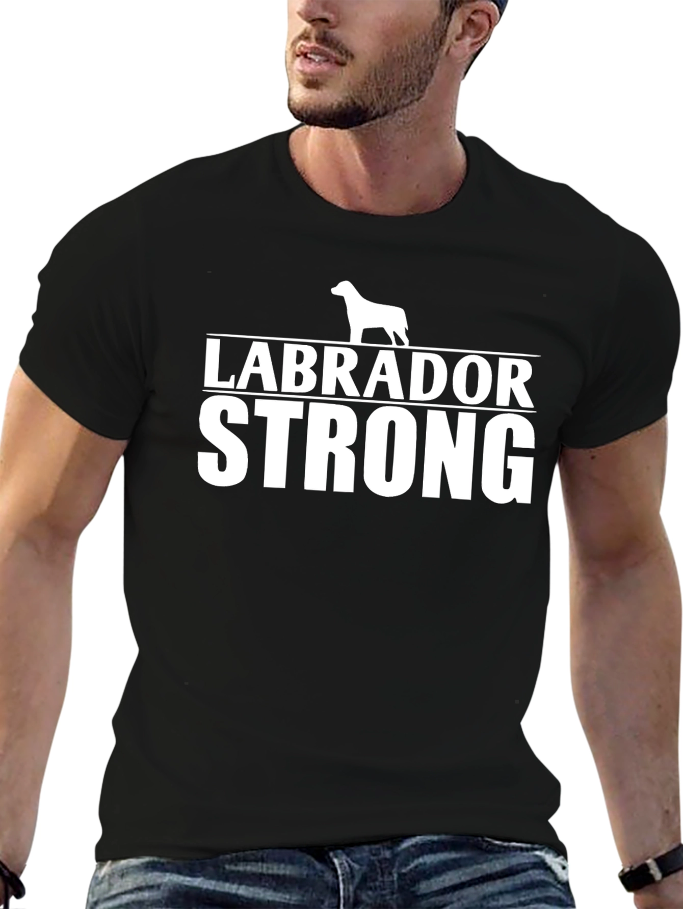 Labrador Strong Graphic T-Shirt
