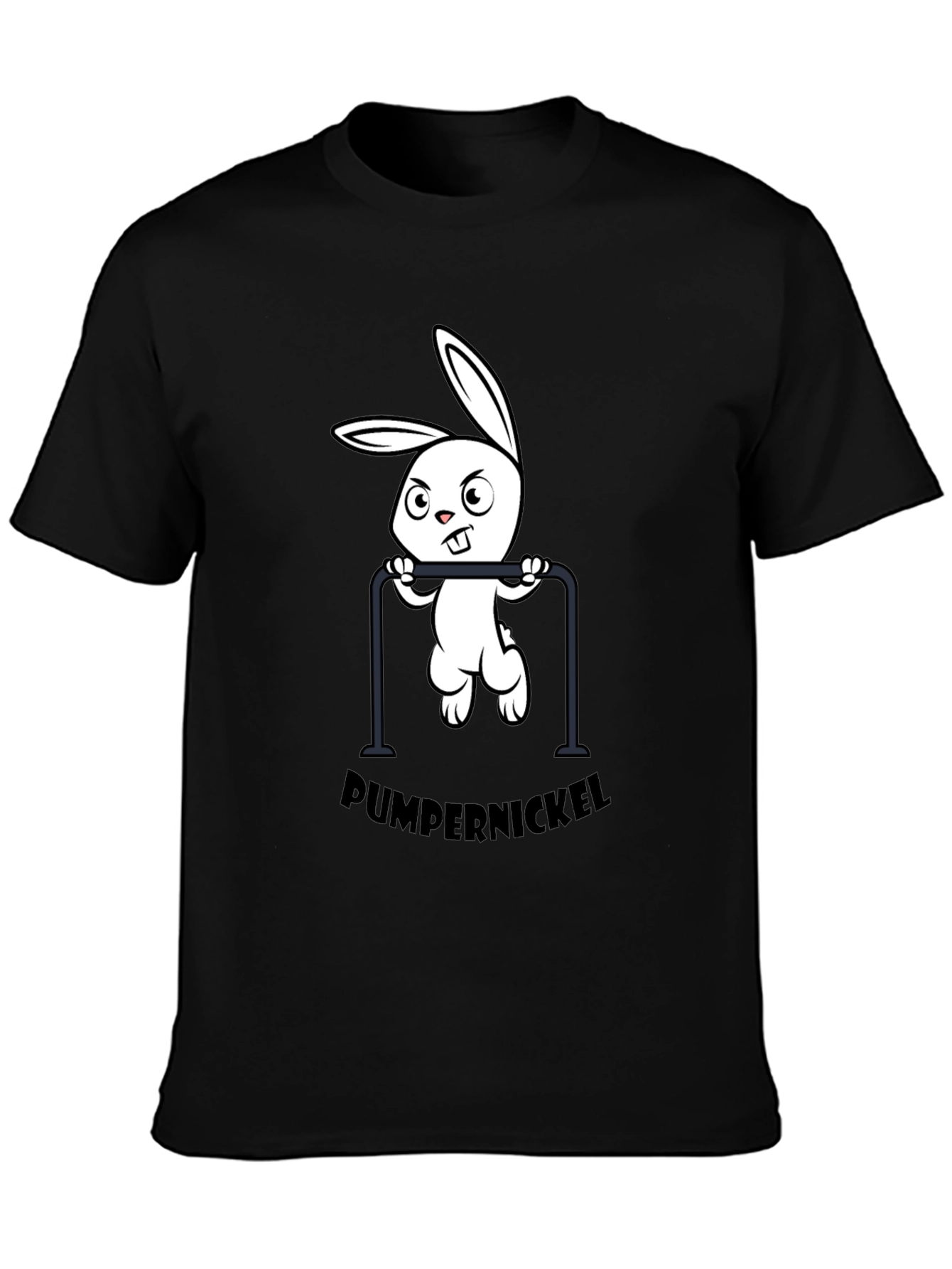 Pumpernickel Bunny Pull-Up T-Shirt