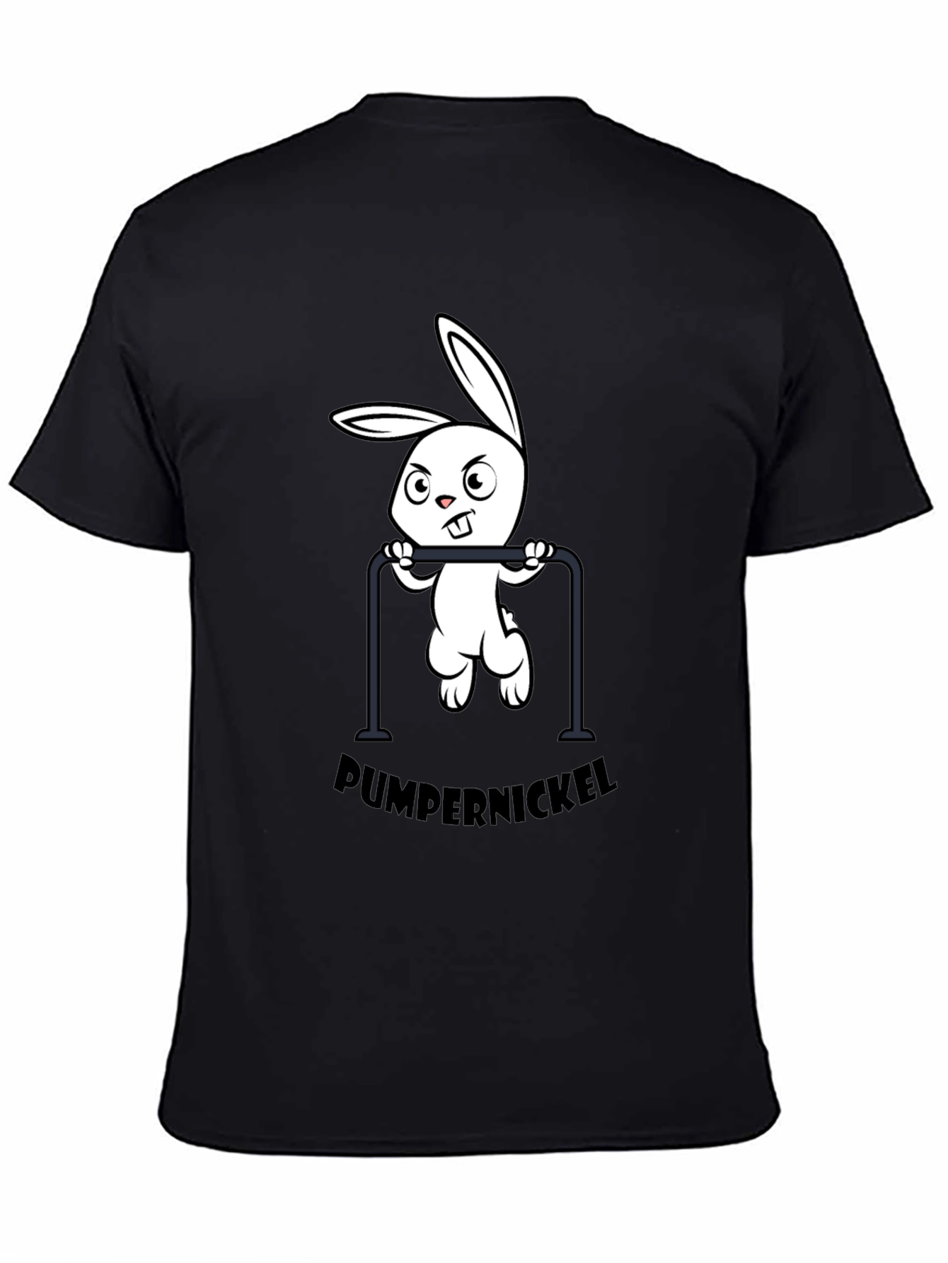 Pumpernickel Bunny Pull-Up T-Shirt