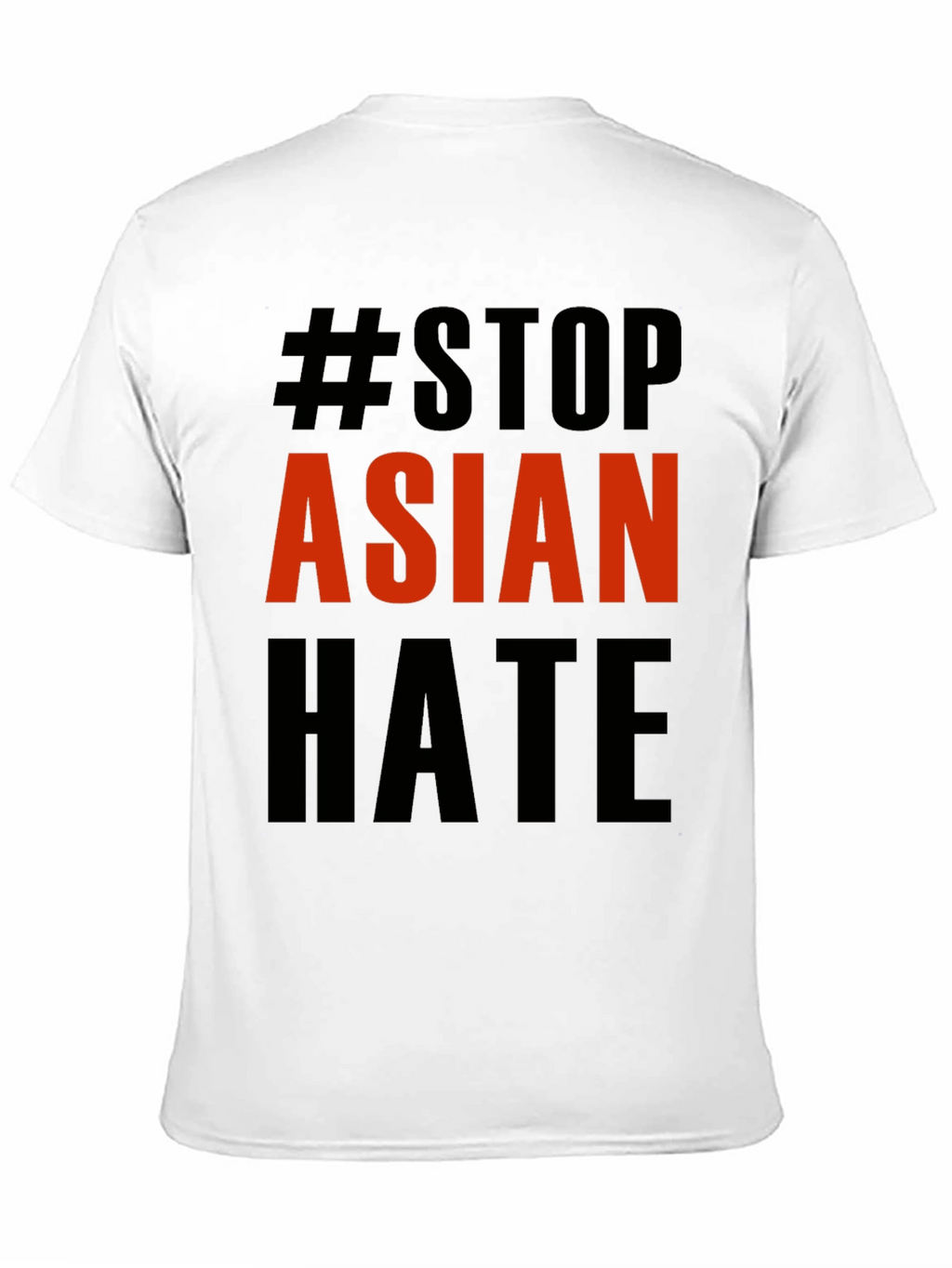Stop Asian Hate T-Shirt - Black Activism Tee