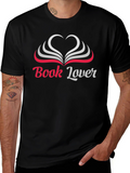 Book Lover Graphic Tee - Read in Style!