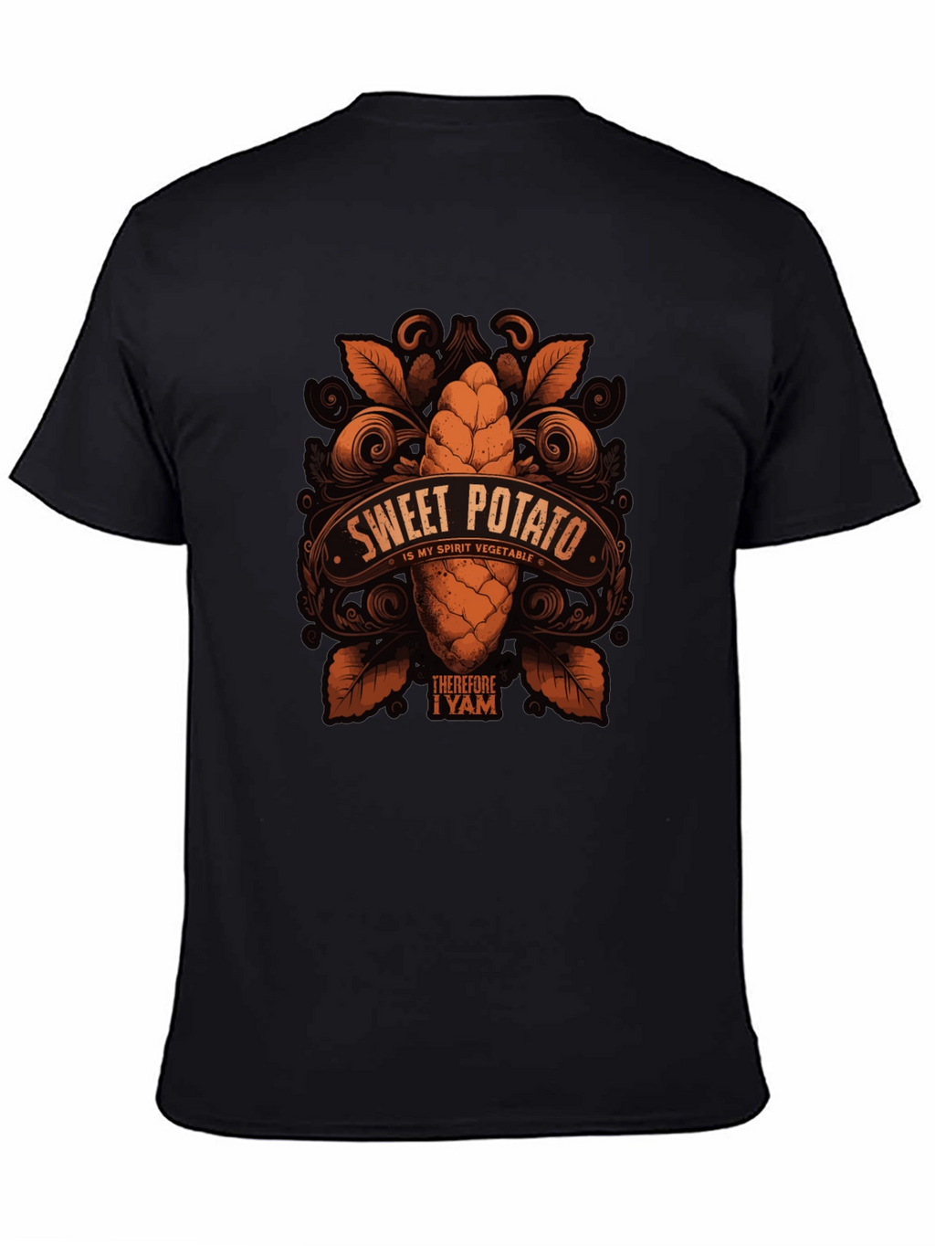 Sweet Potato Spirit Vegetable Graphic T-Shirt