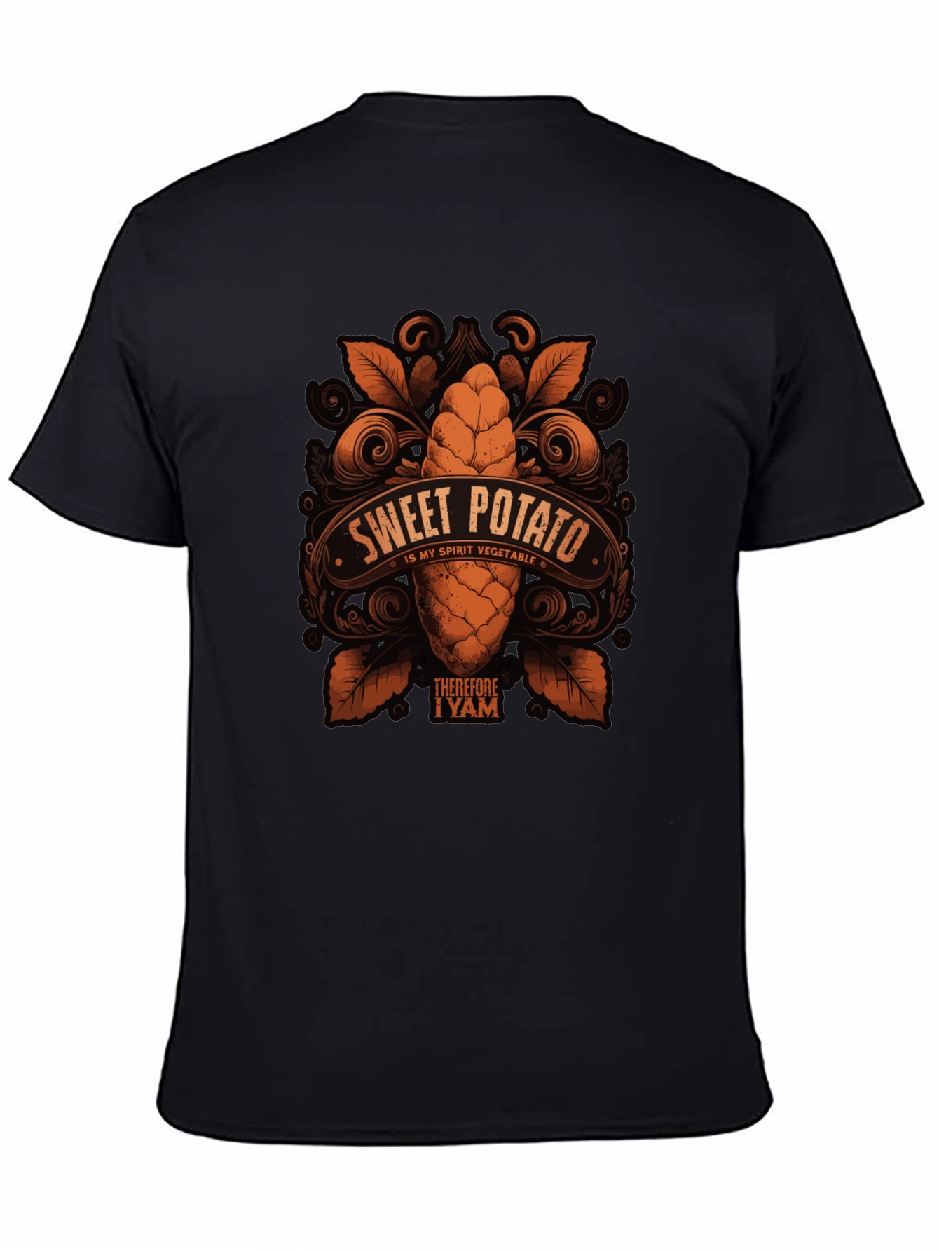 Sweet Potato Spirit Vegetable Graphic T-Shirt
