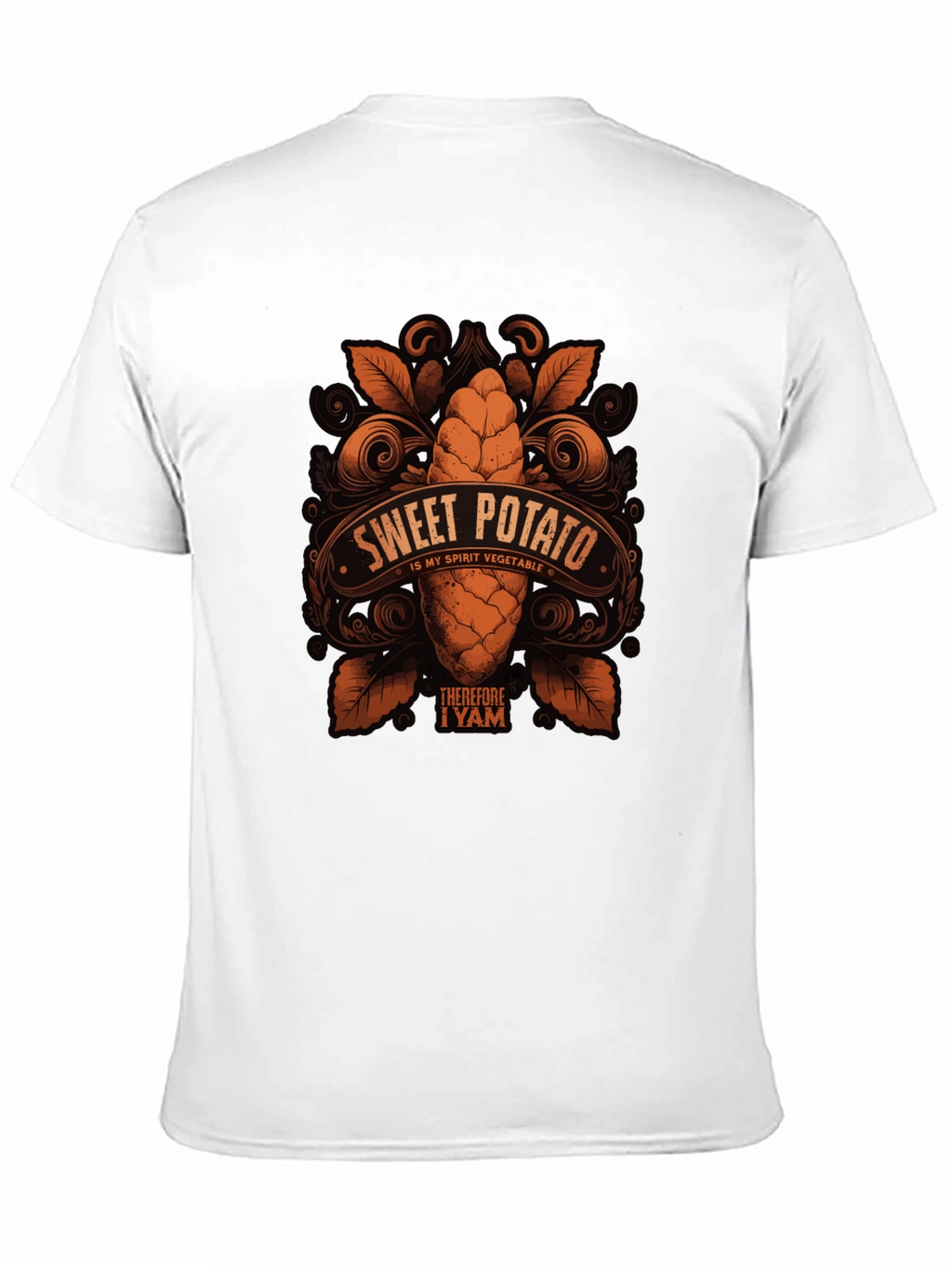 Sweet Potato Spirit Vegetable Graphic T-Shirt