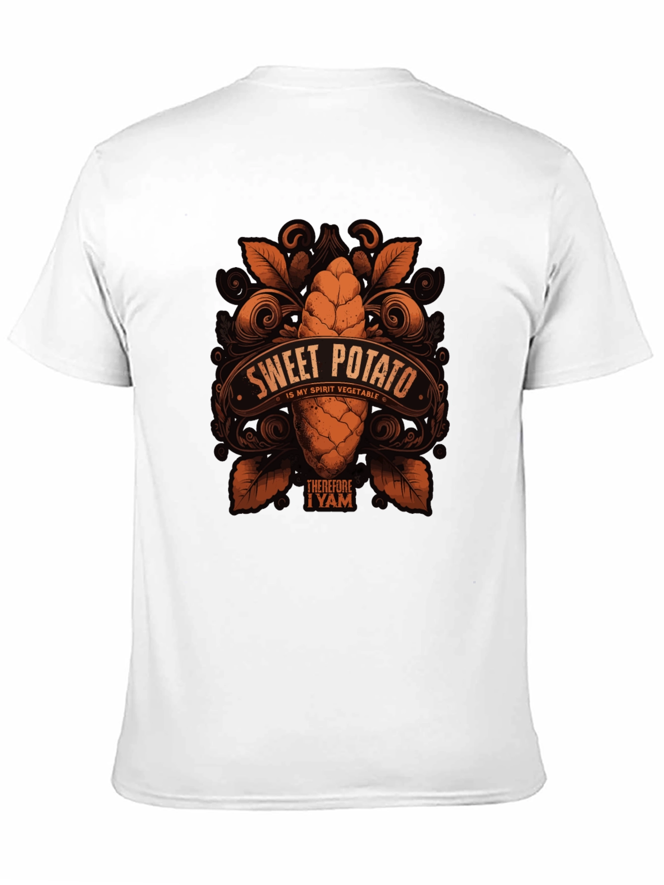 Sweet Potato Spirit Vegetable Graphic T-Shirt