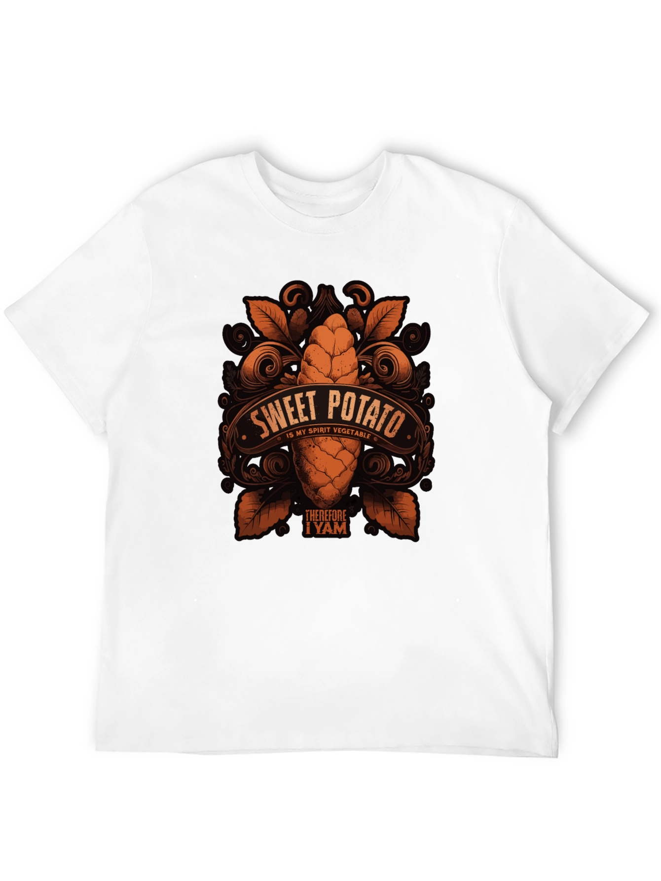 Sweet Potato Spirit Vegetable Graphic T-Shirt
