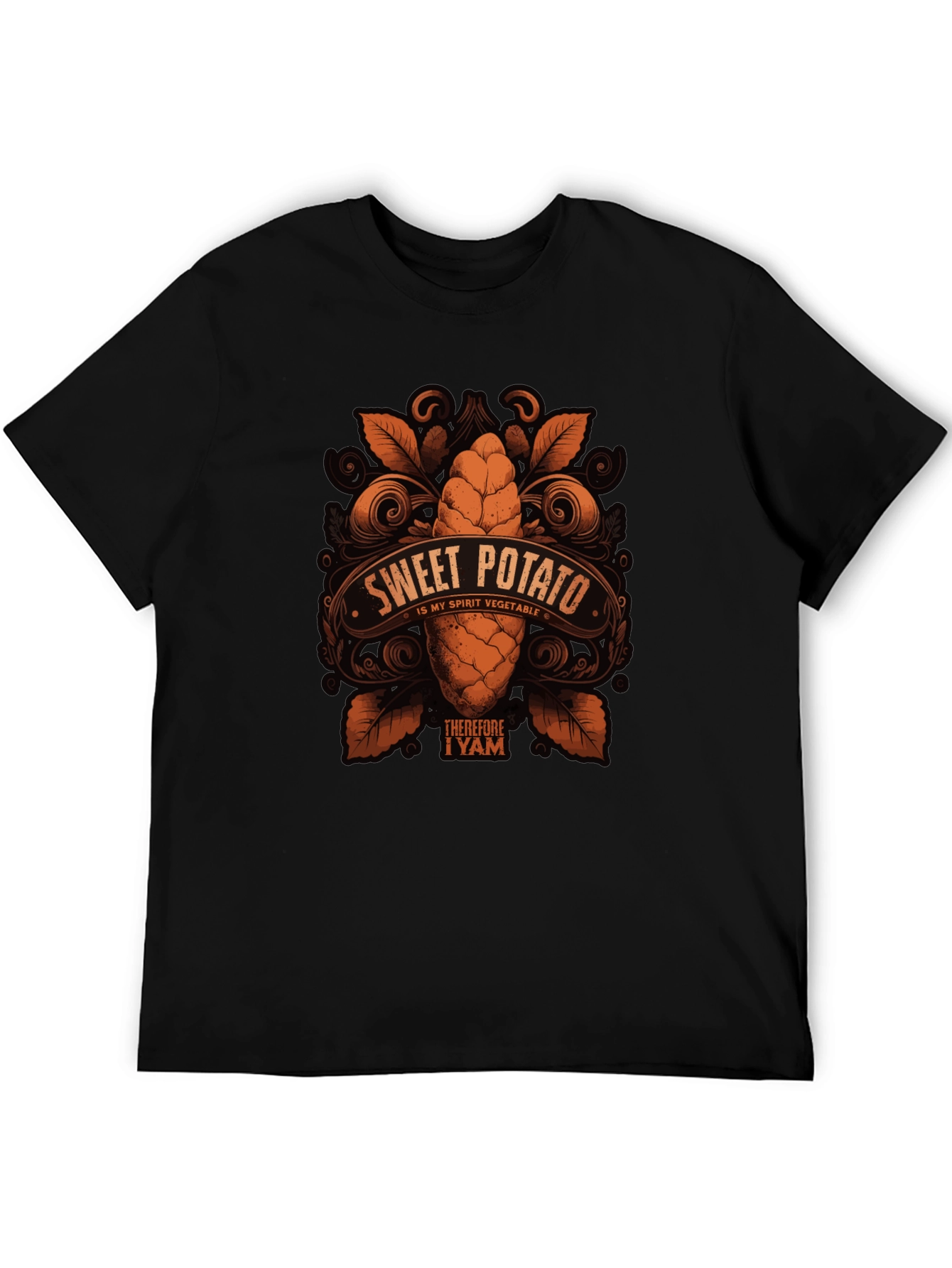 Sweet Potato Spirit Vegetable Graphic T-Shirt