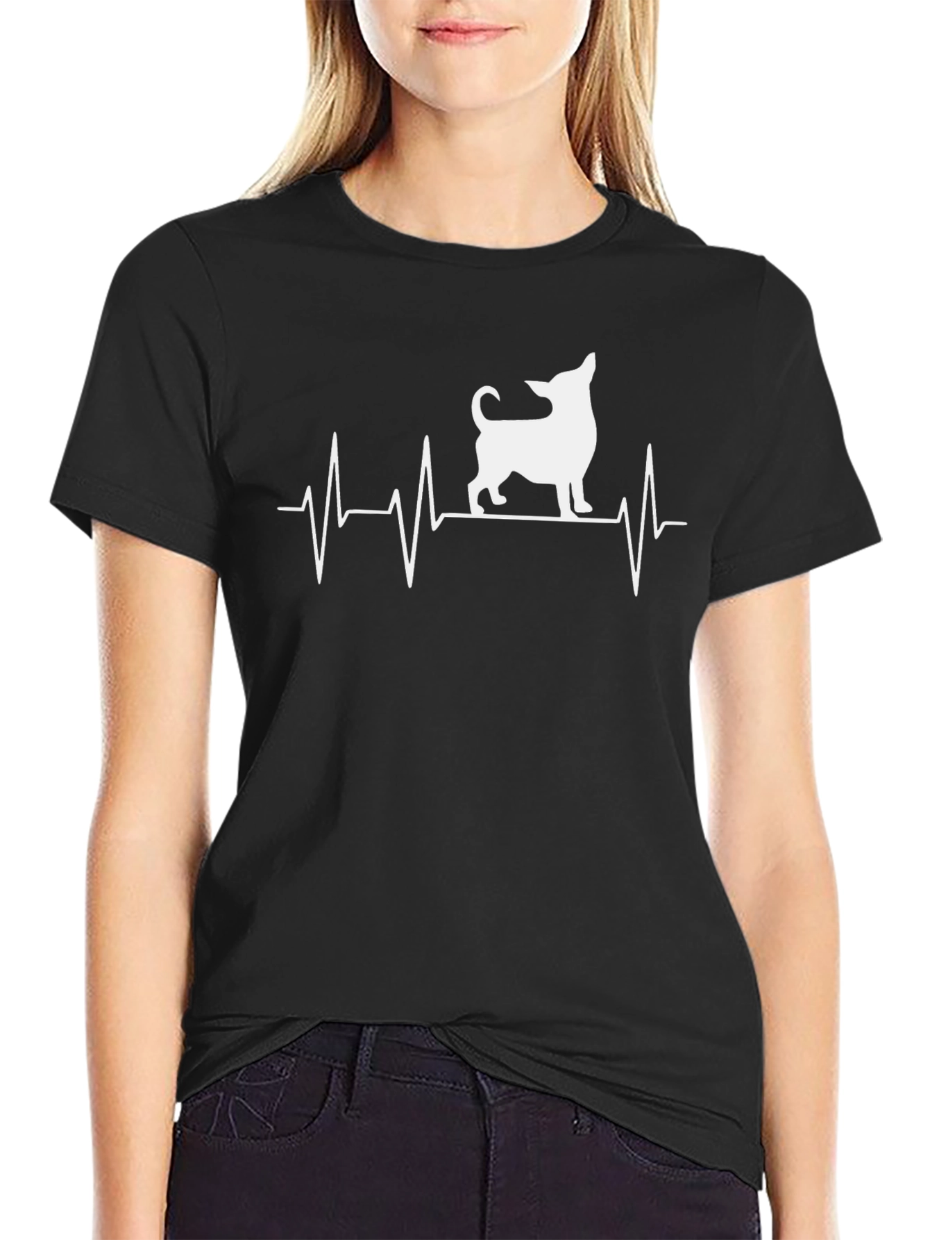 Chihuahua Heartbeat Graphic Tee - Unisex