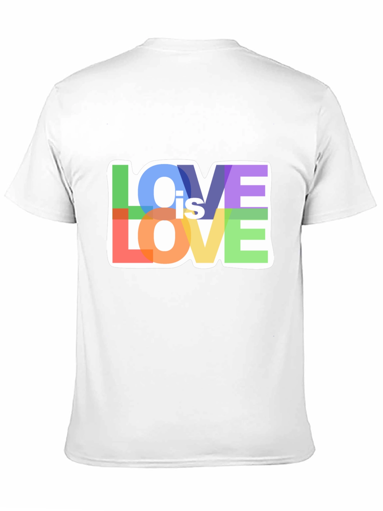 Love is Love Rainbow Graphic T-Shirt