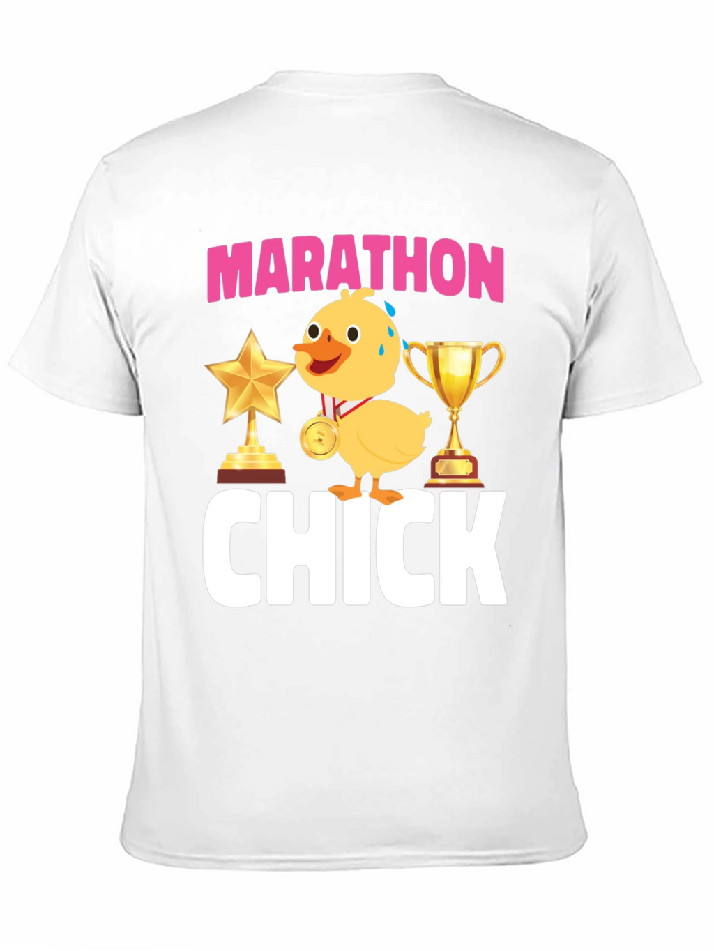 Marathon Chick Graphic T-Shirt