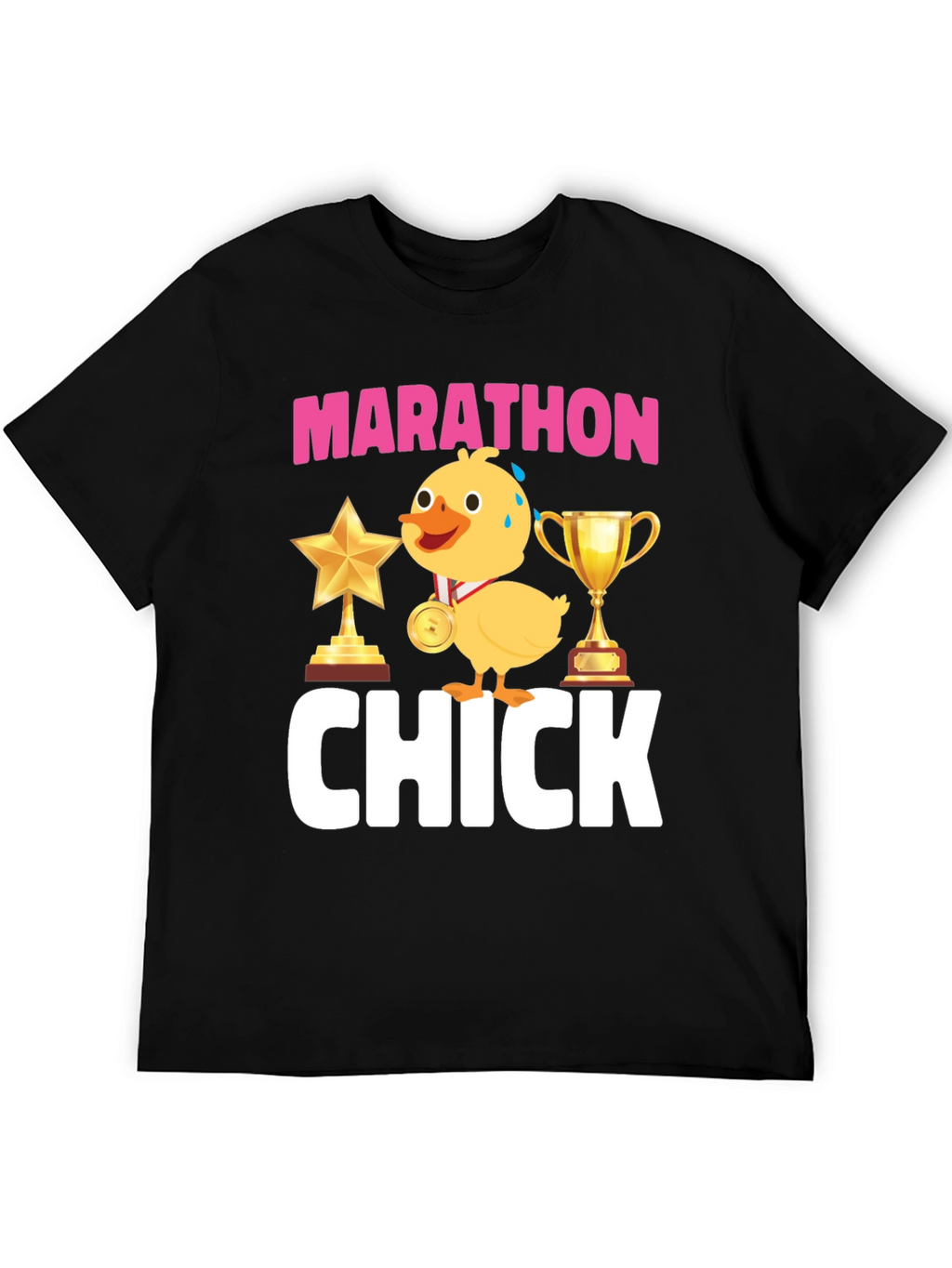 Marathon Chick Graphic T-Shirt