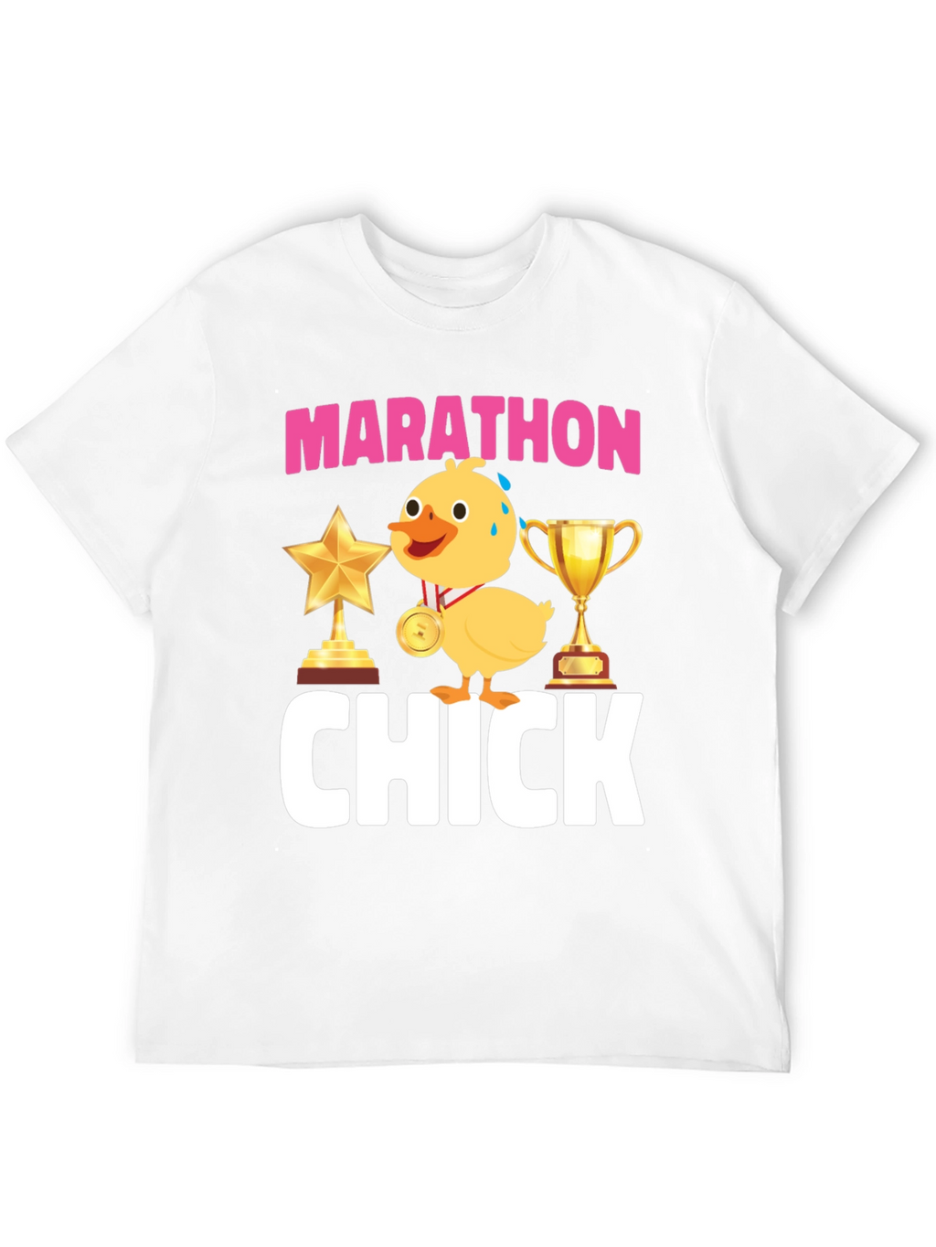 Marathon Chick Graphic T-Shirt
