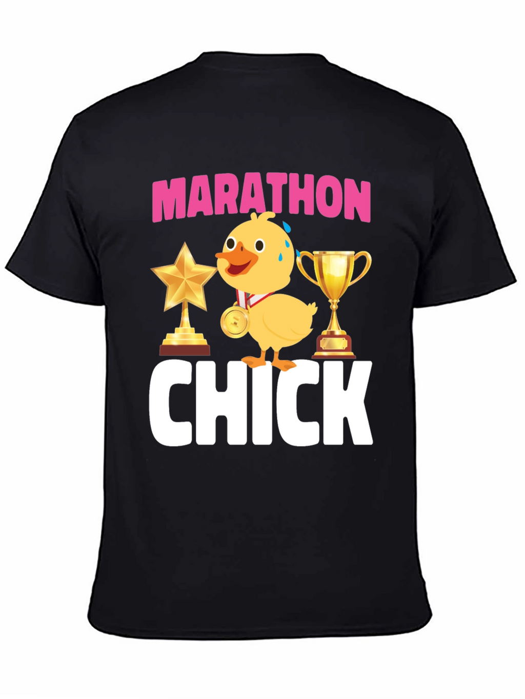 Marathon Chick Graphic T-Shirt