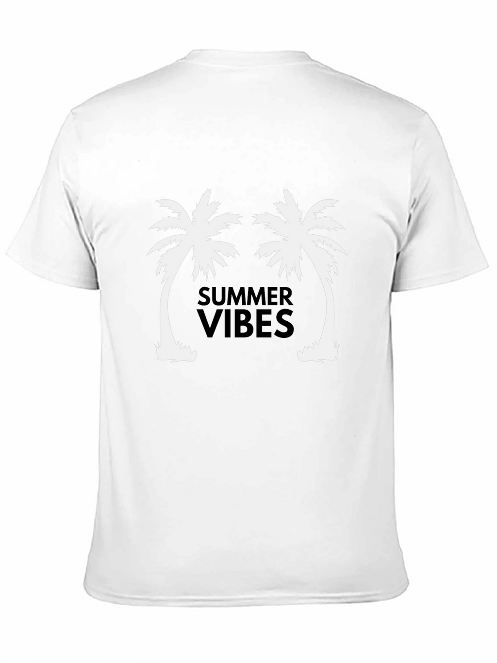 Summer Vibes Palm Tree Graphic Tee