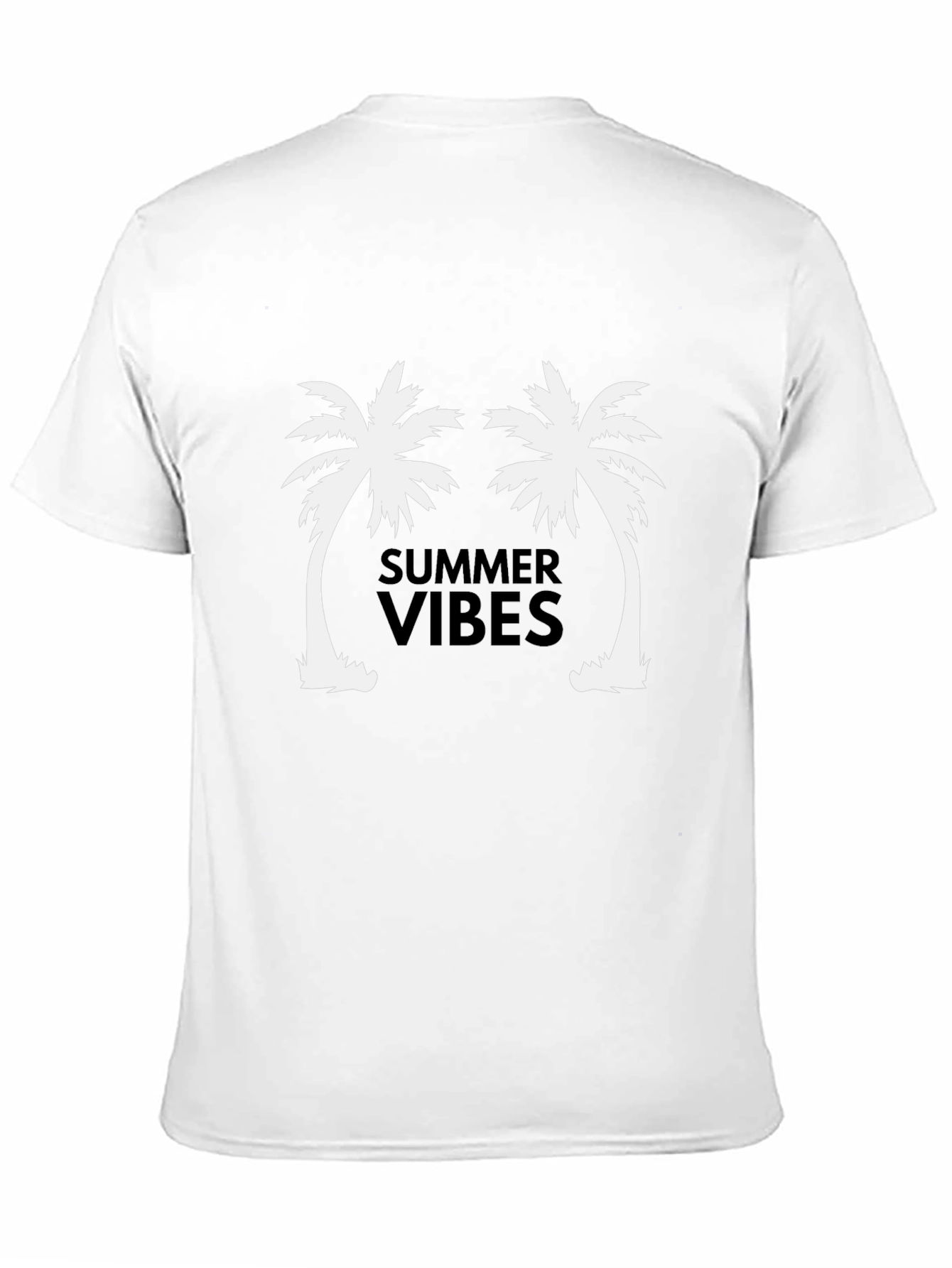 Summer Vibes Palm Tree Graphic Tee