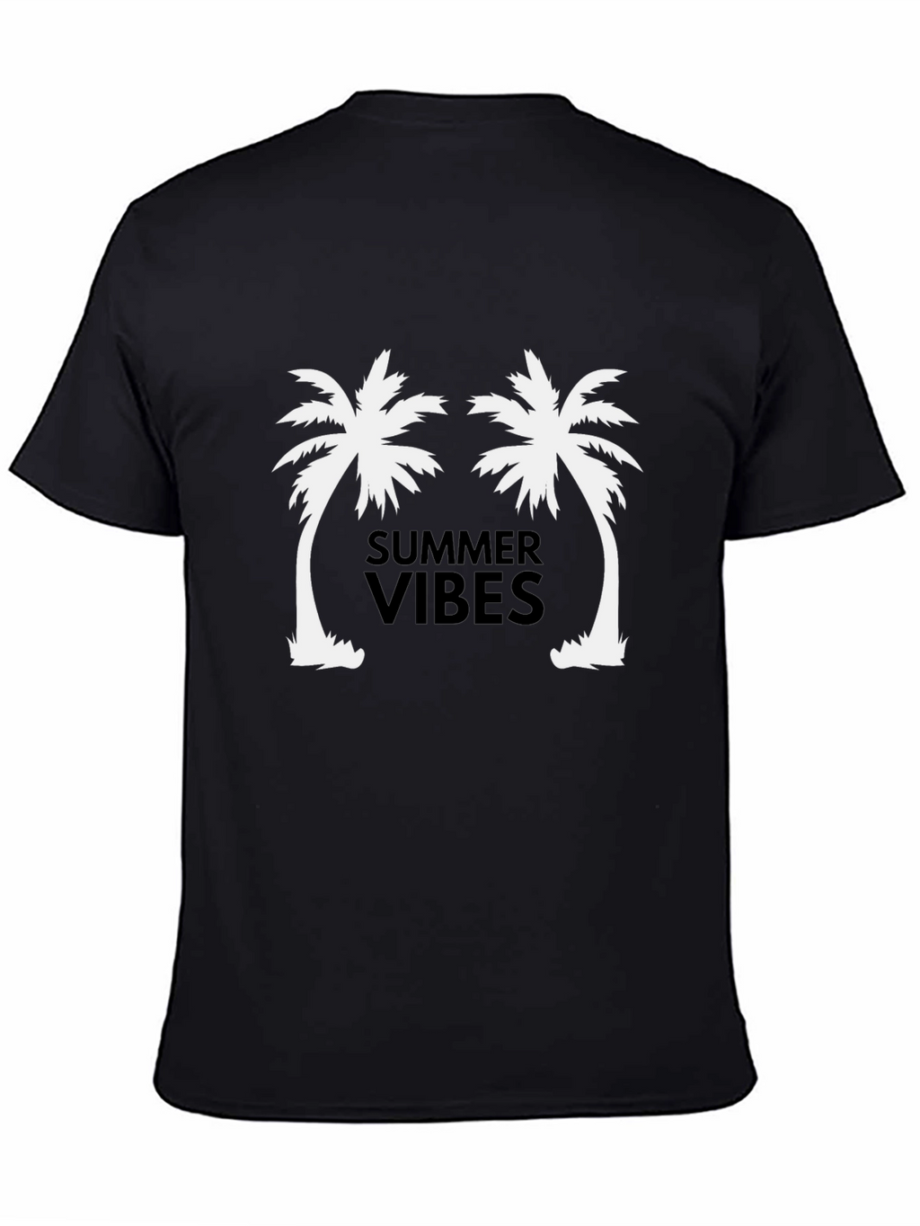 Summer Vibes Palm Tree Graphic Tee