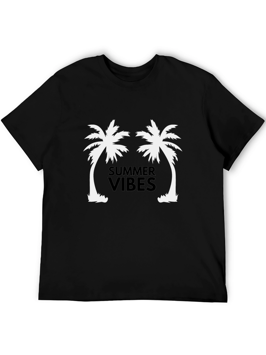 Summer Vibes Palm Tree Graphic Tee
