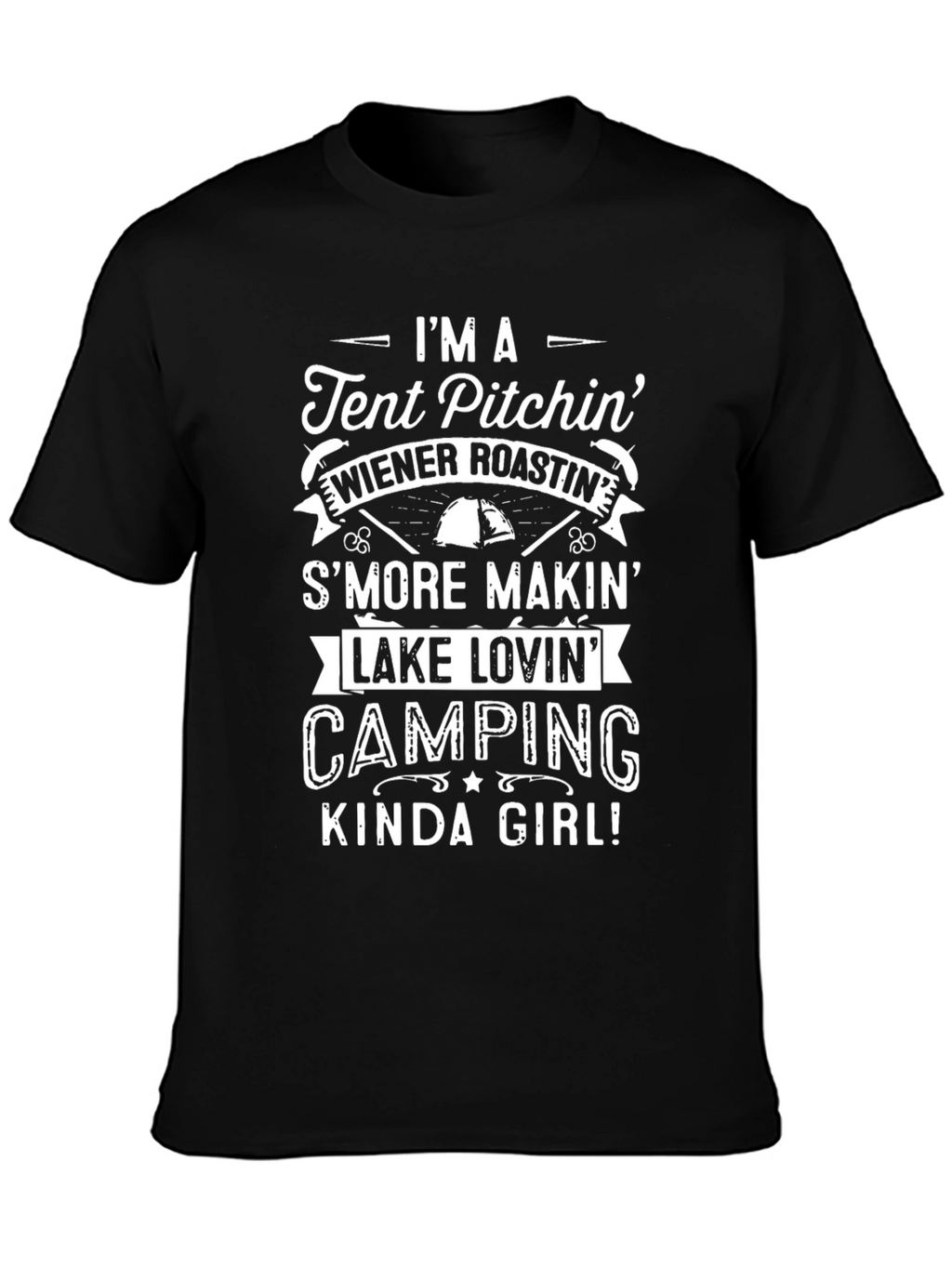 Camping Kinda Girl Graphic Tee