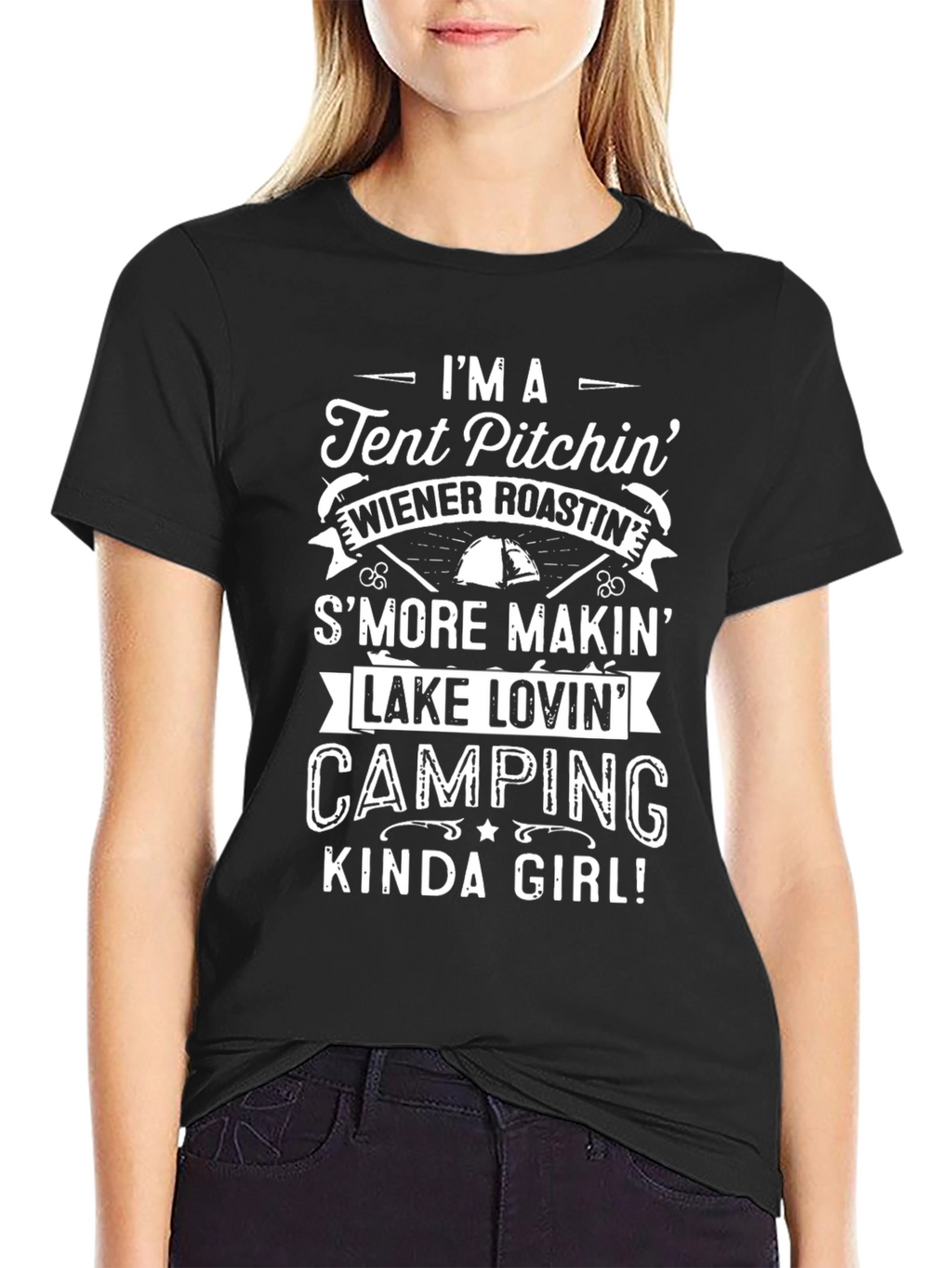 Camping Kinda Girl Graphic Tee