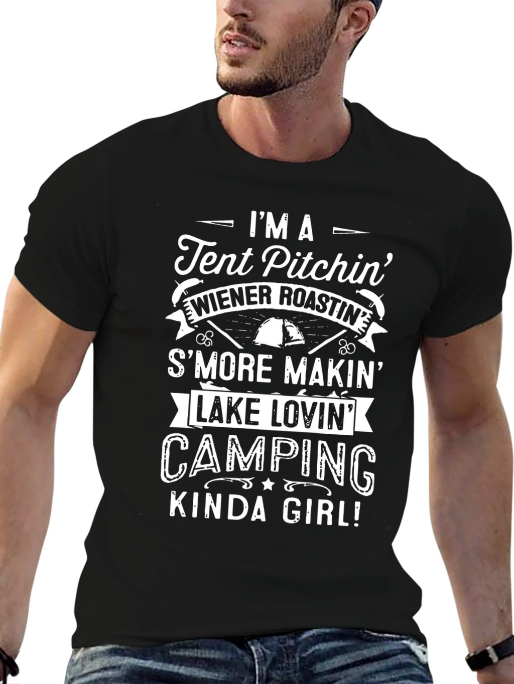 Camping Kinda Girl Graphic Tee