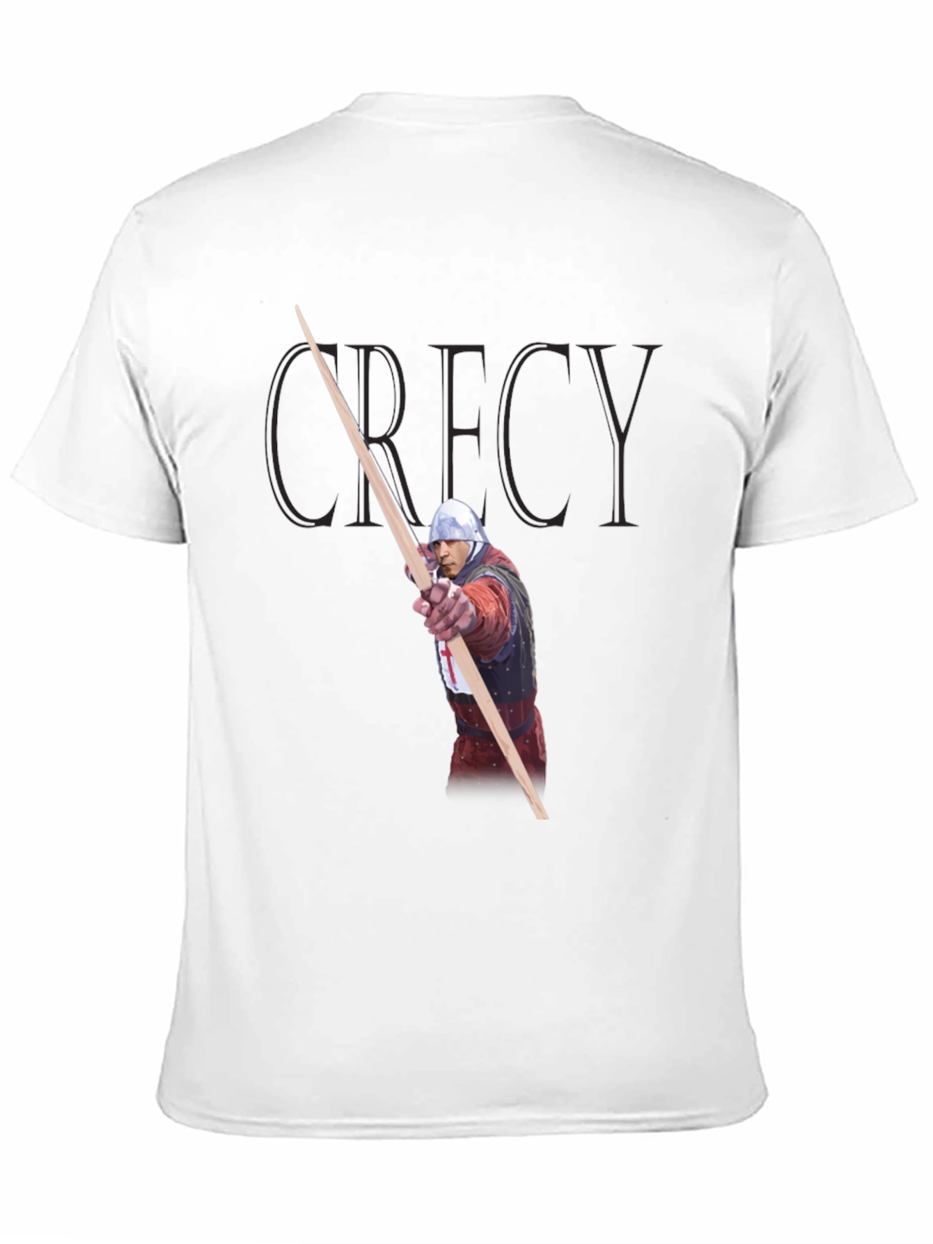 Crecy Archer Black T-Shirt
