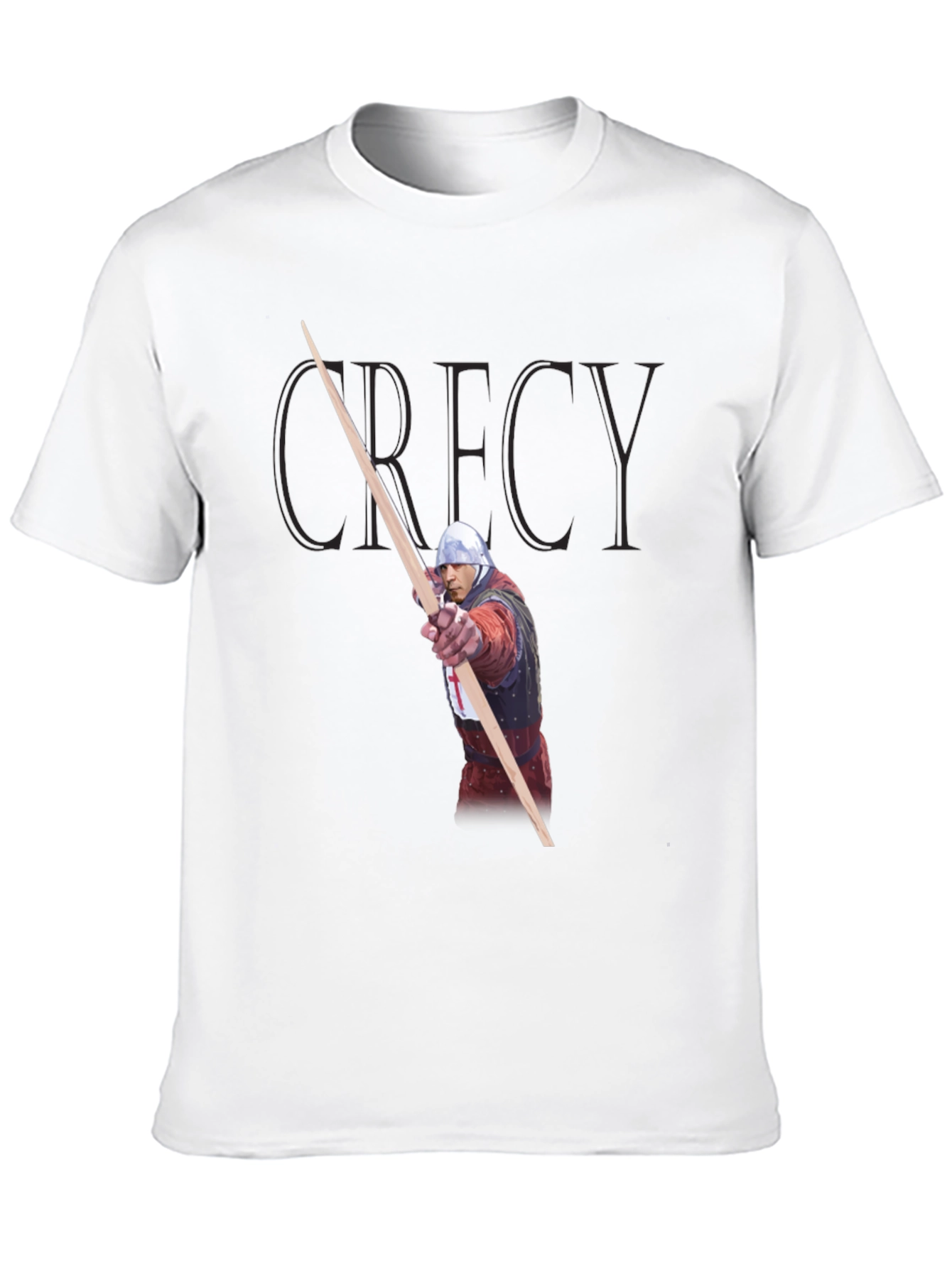 Crecy Archer Black T-Shirt