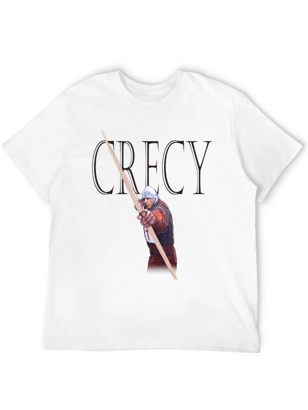Crecy Archer Black T-Shirt