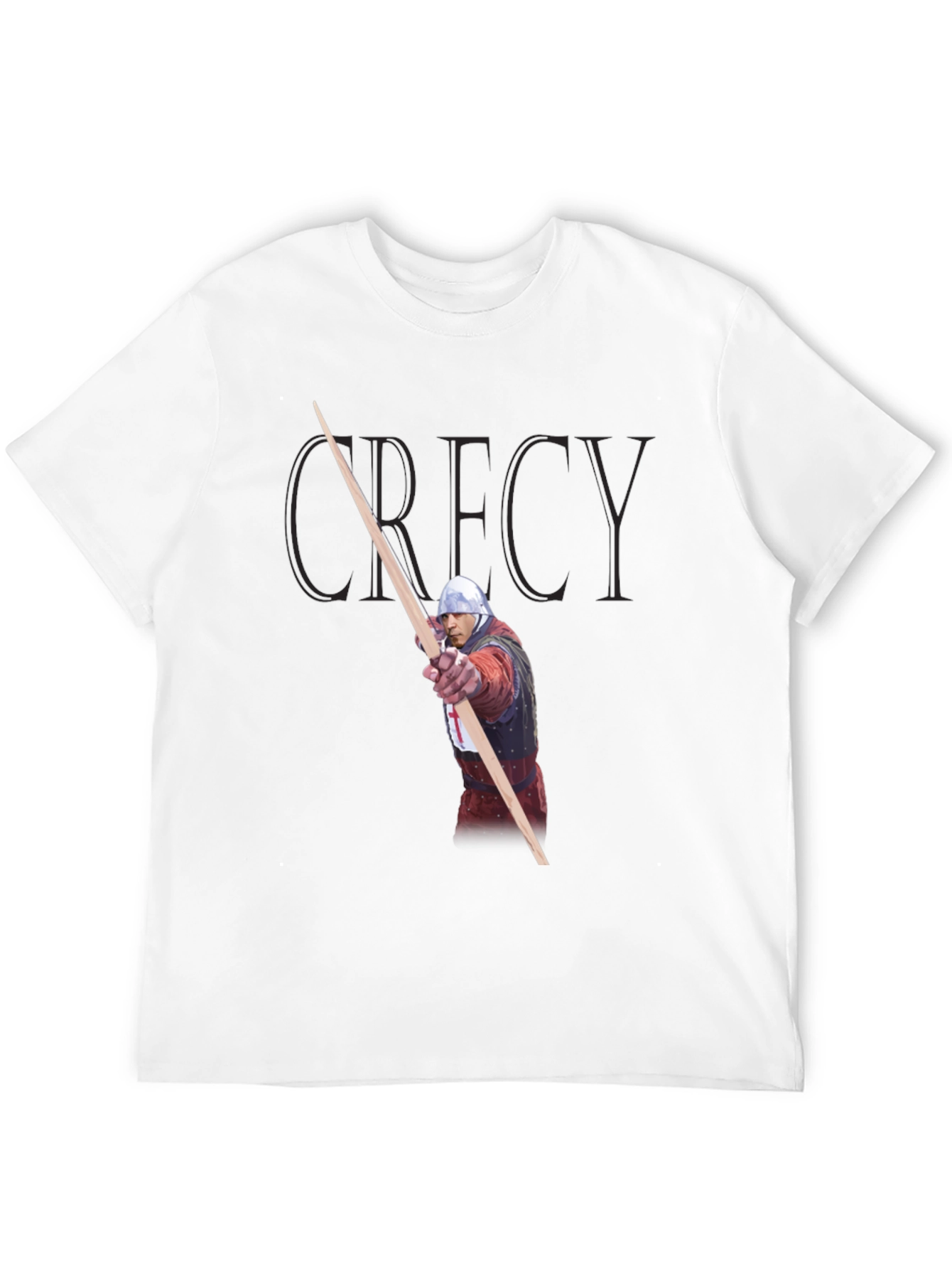 Crecy Archer Black T-Shirt
