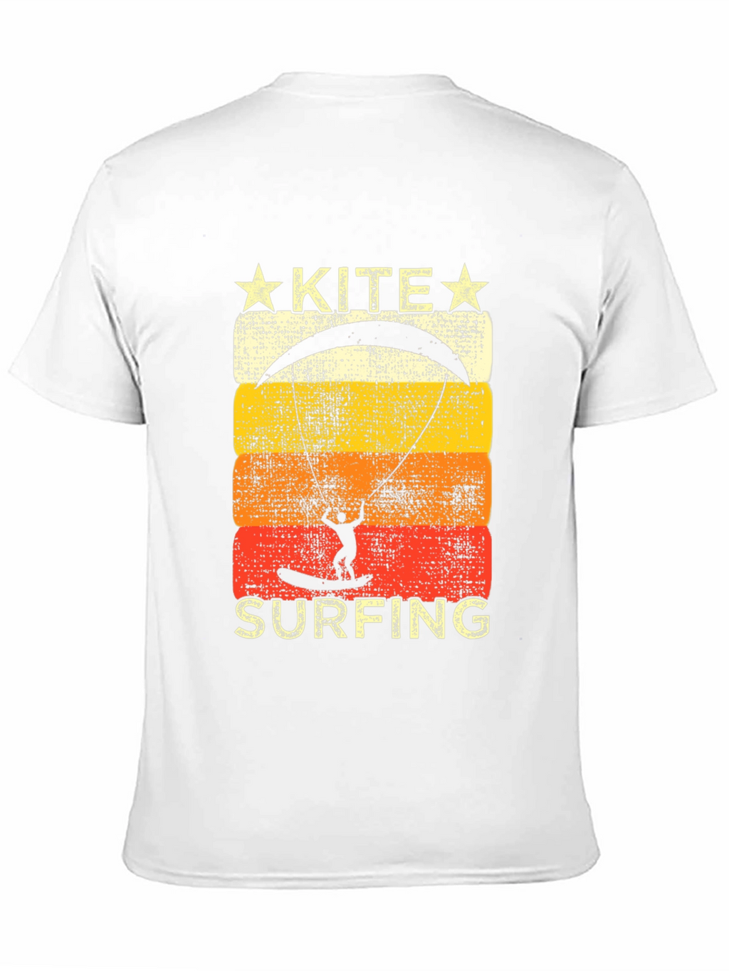 Kite Surfing Graphic Tee - Retro Summer Vibes