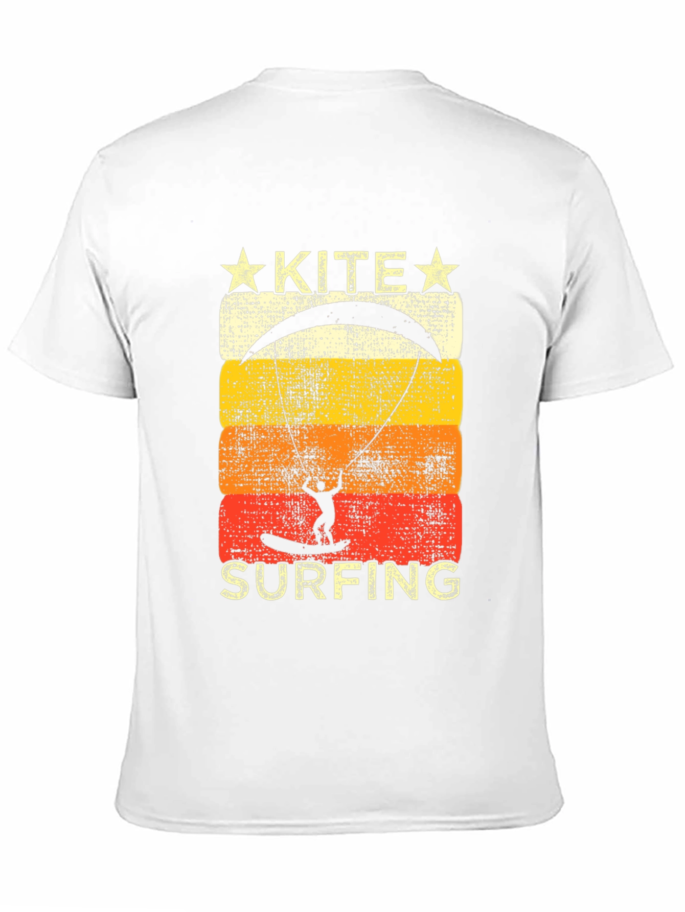 Kite Surfing Graphic Tee - Retro Summer Vibes